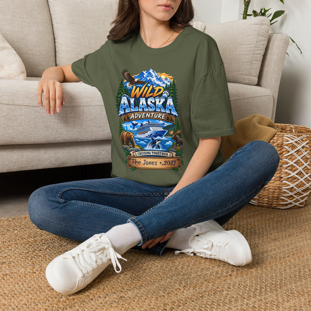 Custom Wild Alaska Cruise Tee