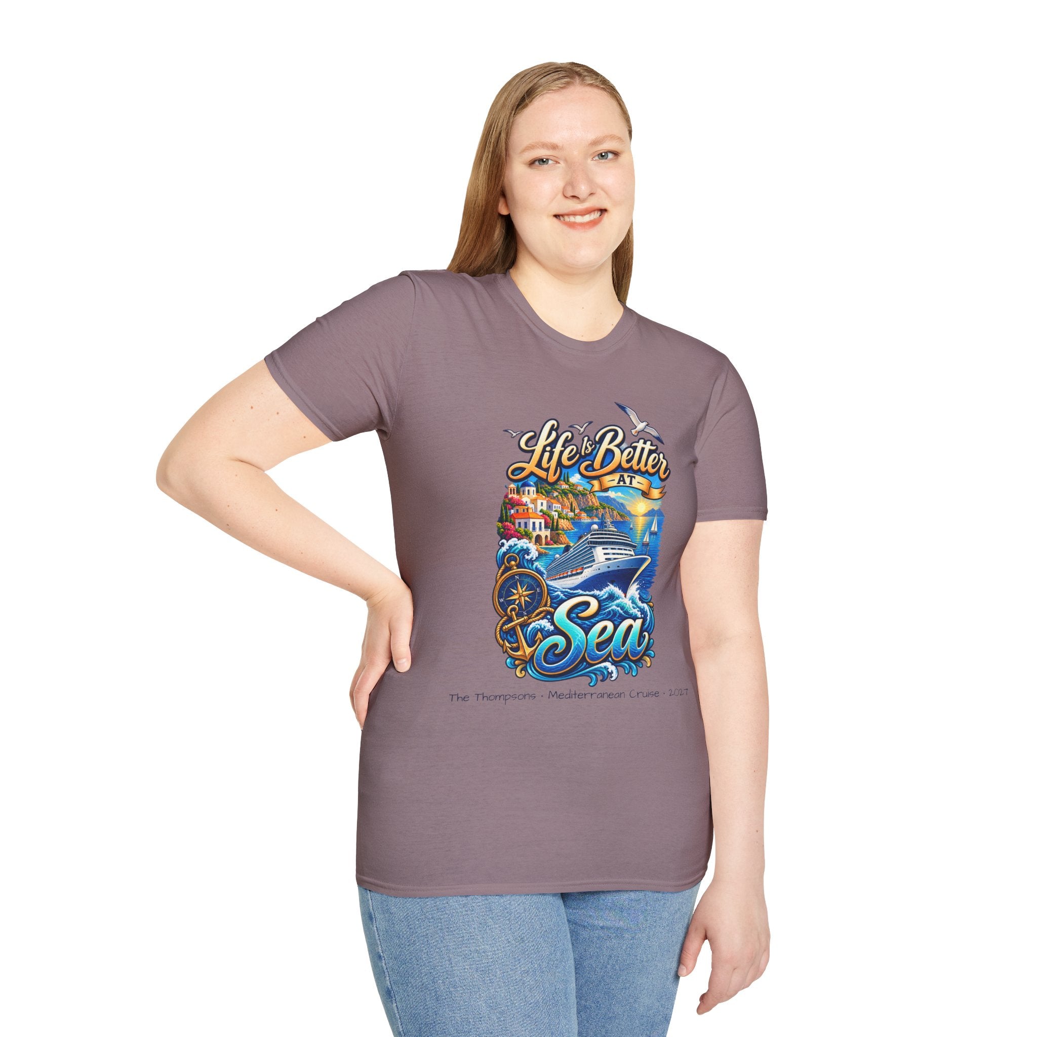 Mediterranean Cruise Life is Better at Sea Tee