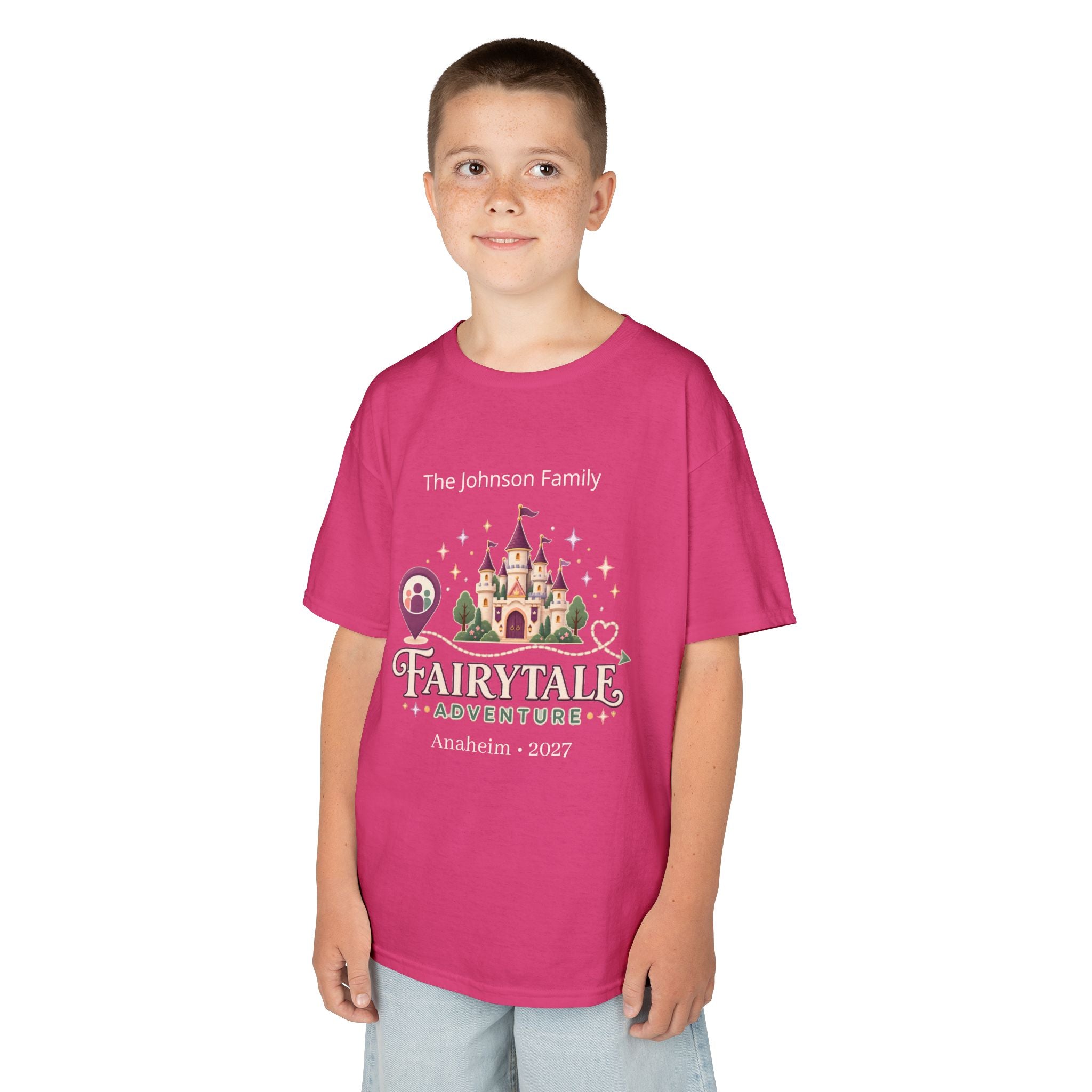 Fairytale Adventure Kids Tee (purple)