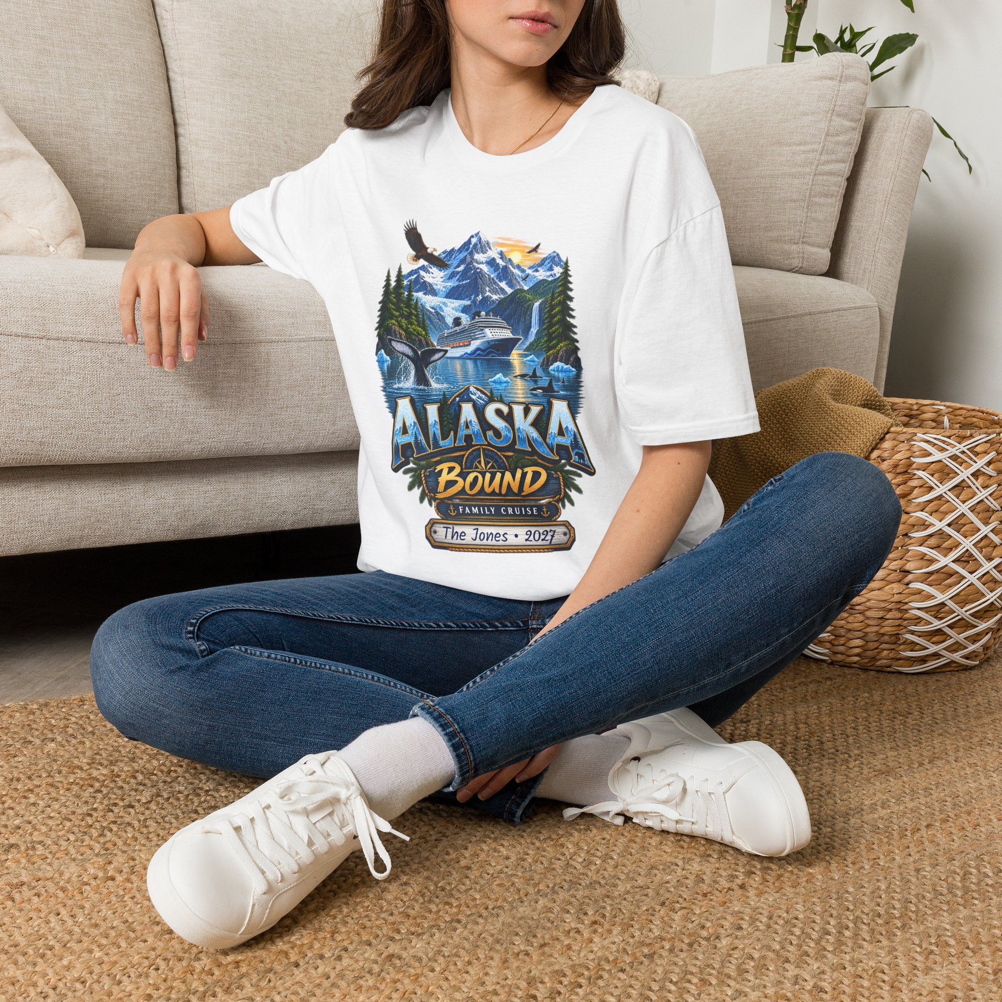 Custom Alaska Bound Cruise Tee