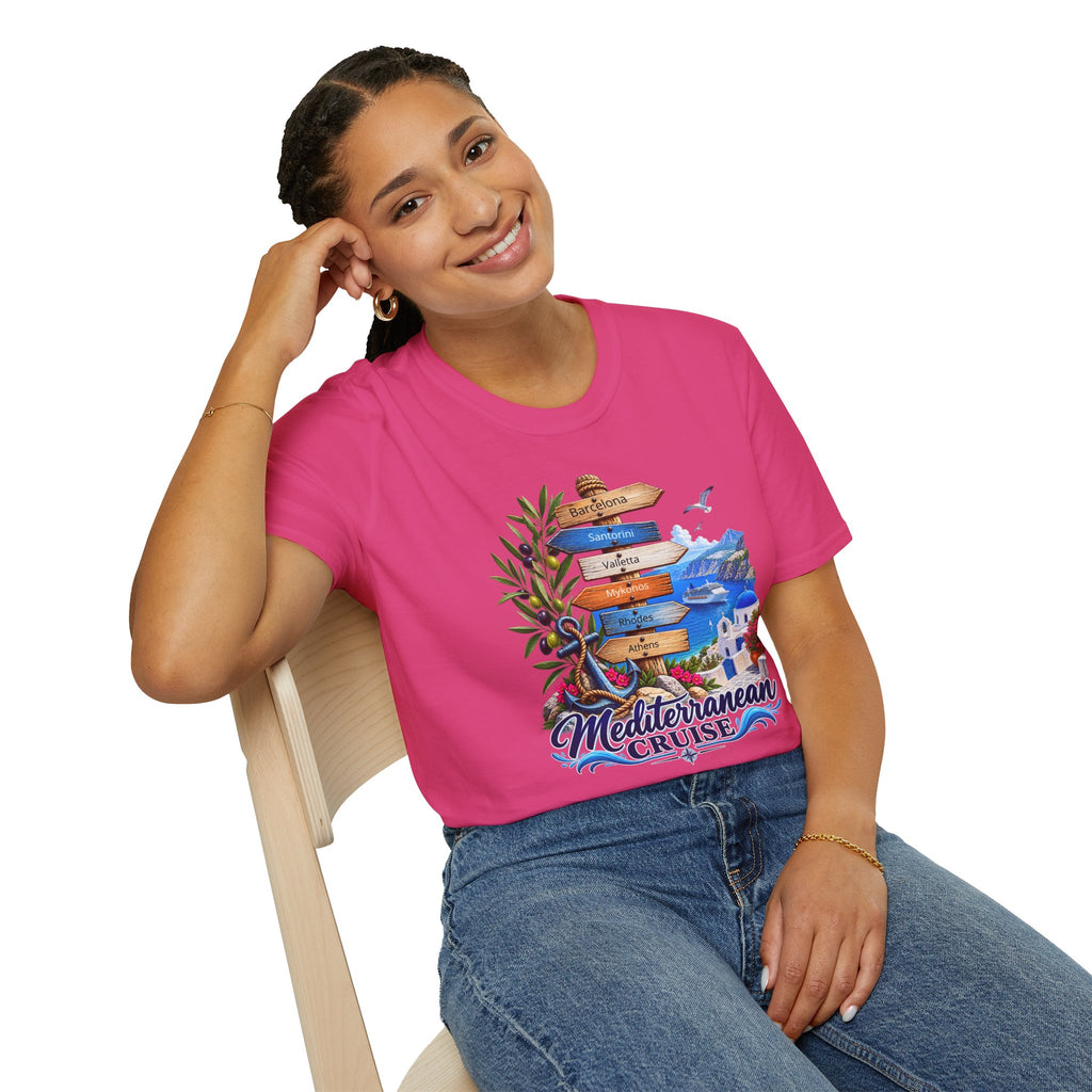 Mediterranean Cruise Ports of Call Tee