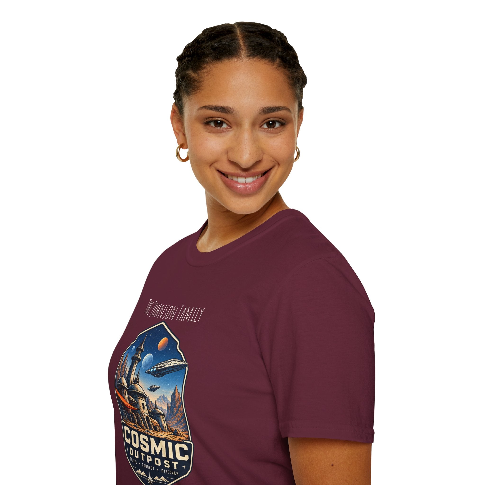 Cosmic Outpost Space Adventure Park Tee