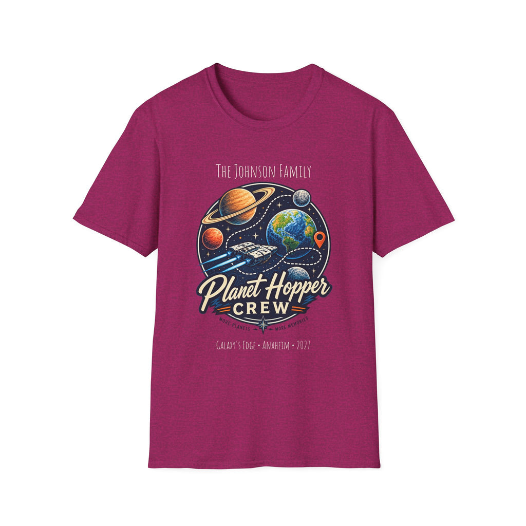 Planet Hopper Crew Space Adventure Park Tee
