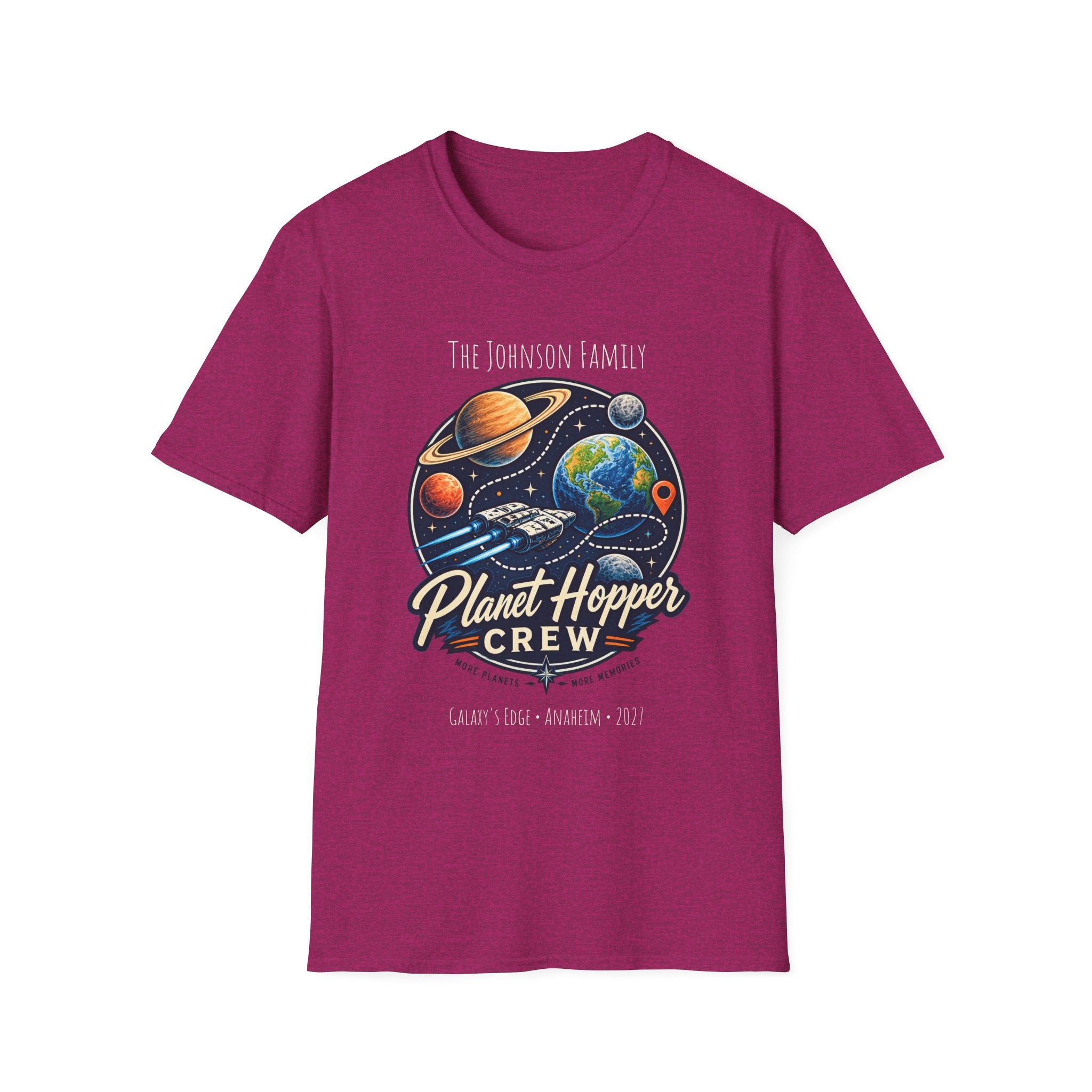 Planet Hopper Crew Space Adventure Park Tee