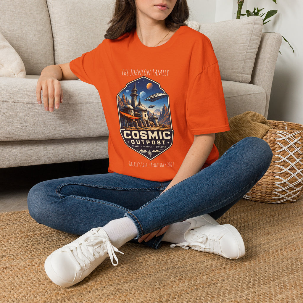 Cosmic Outpost Space Adventure Park Tee