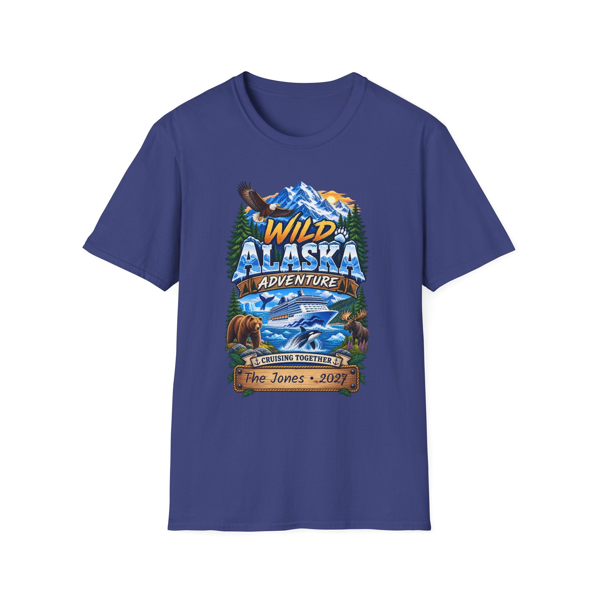 Custom Wild Alaska Cruise Tee