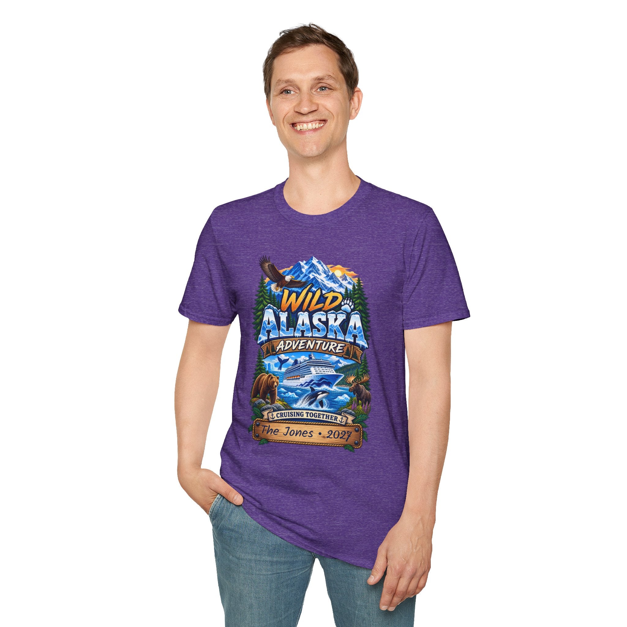 Custom Wild Alaska Cruise Tee