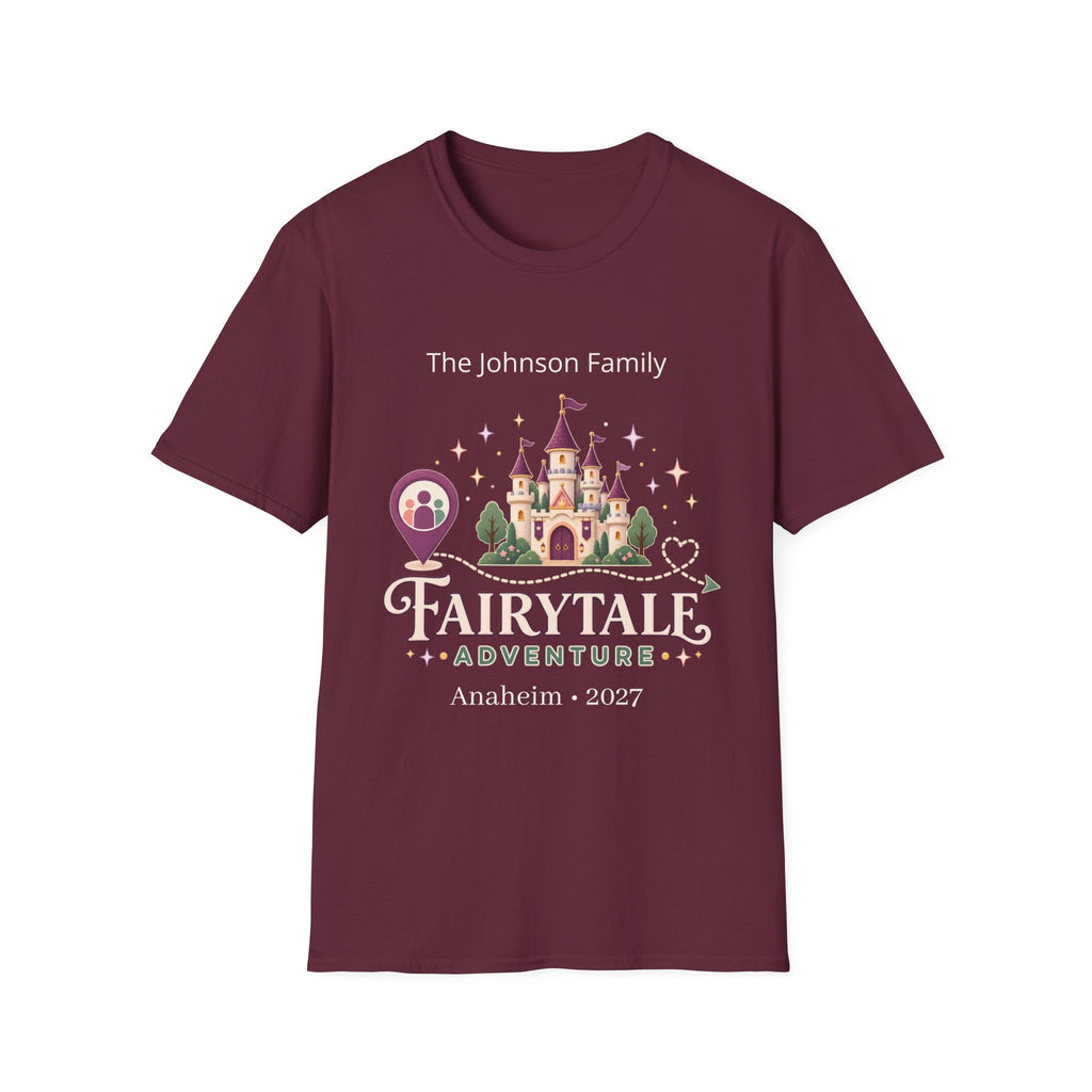 Custom Fairytale Adventure Tee (purple)