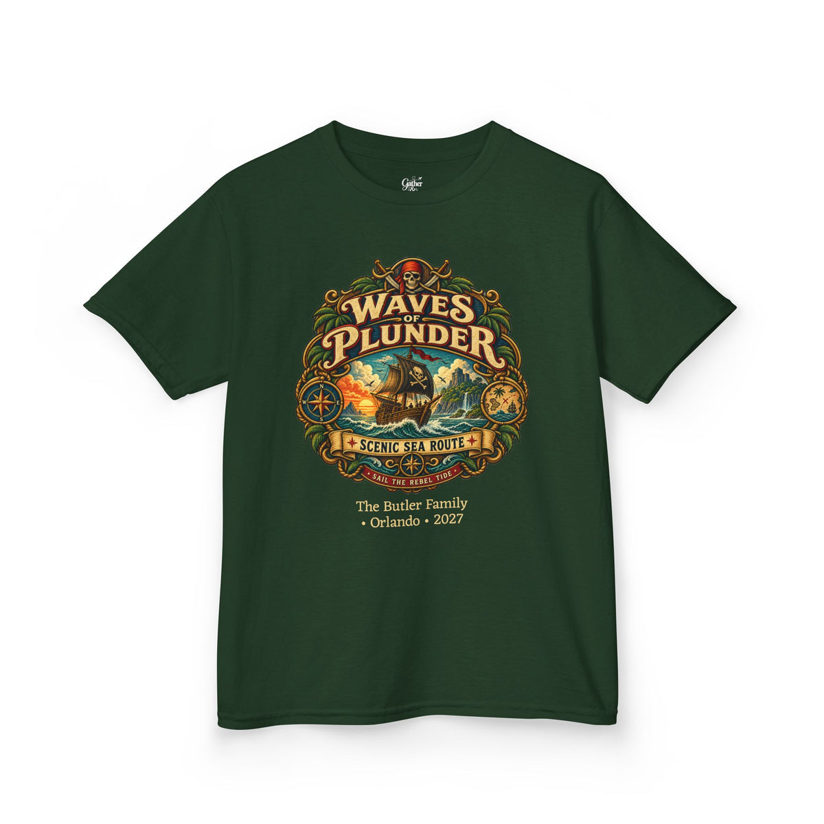 Waves of Plunder - Kids Tee