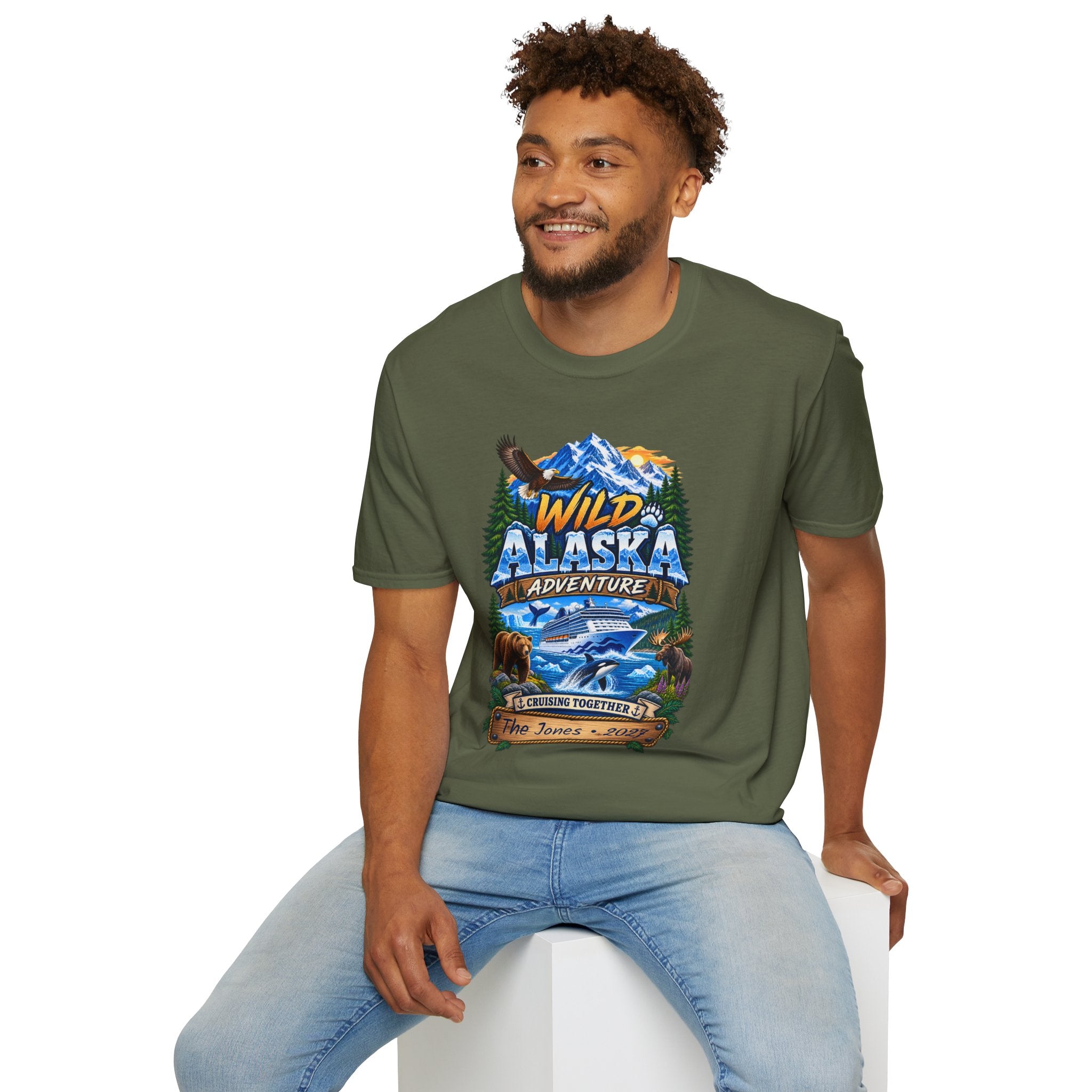 Custom Wild Alaska Cruise Tee