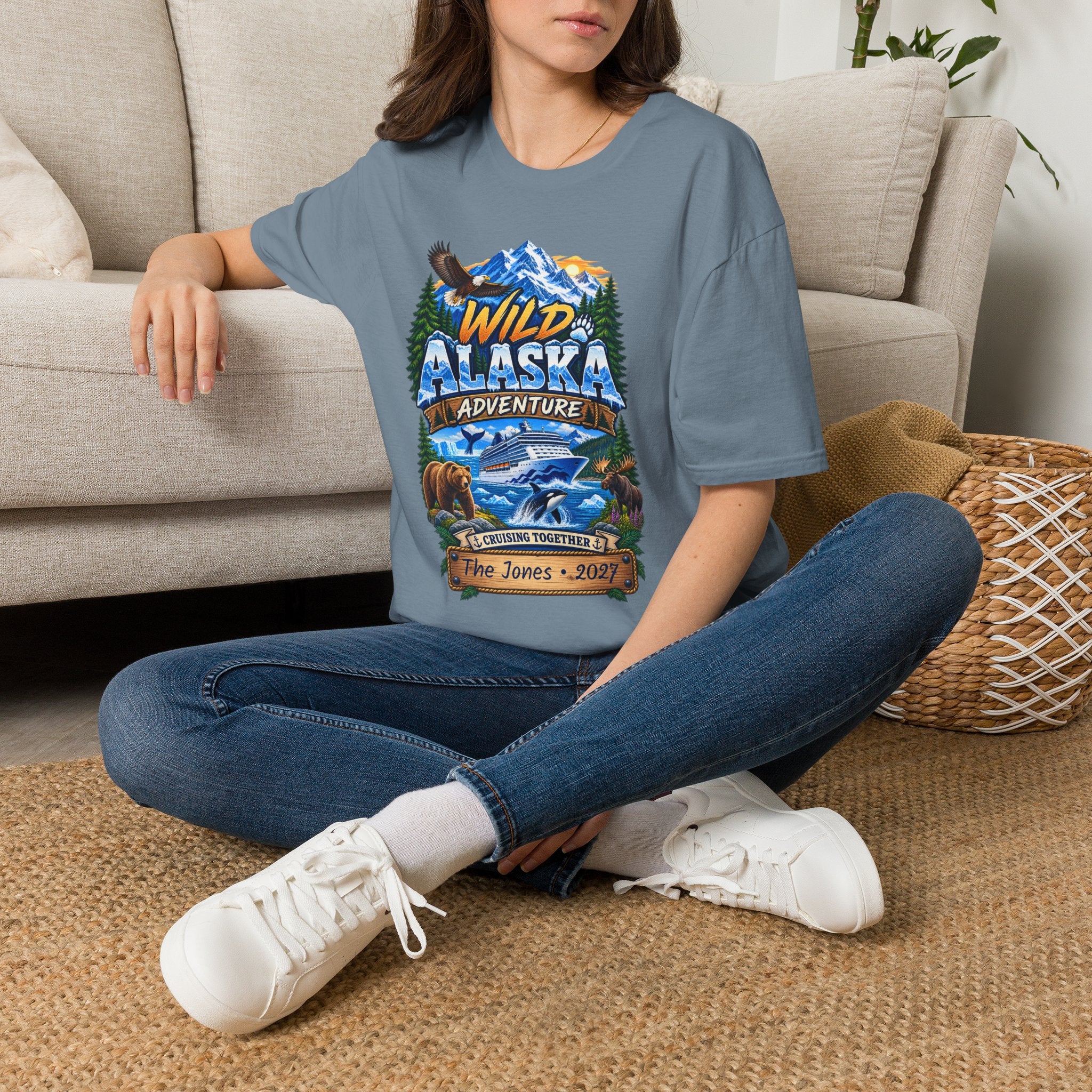 Custom Wild Alaska Cruise Tee