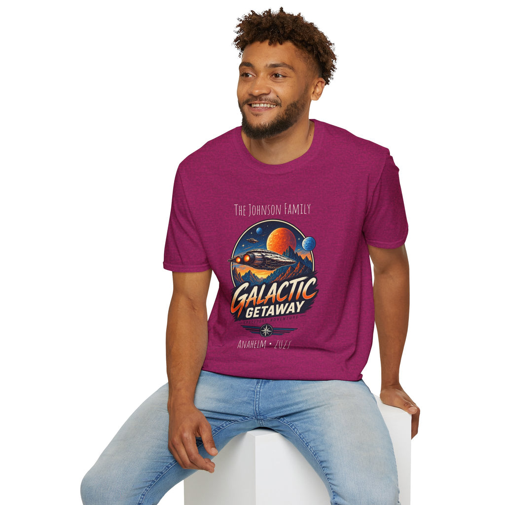 Galactic Getaway Space Adventure Park Tee
