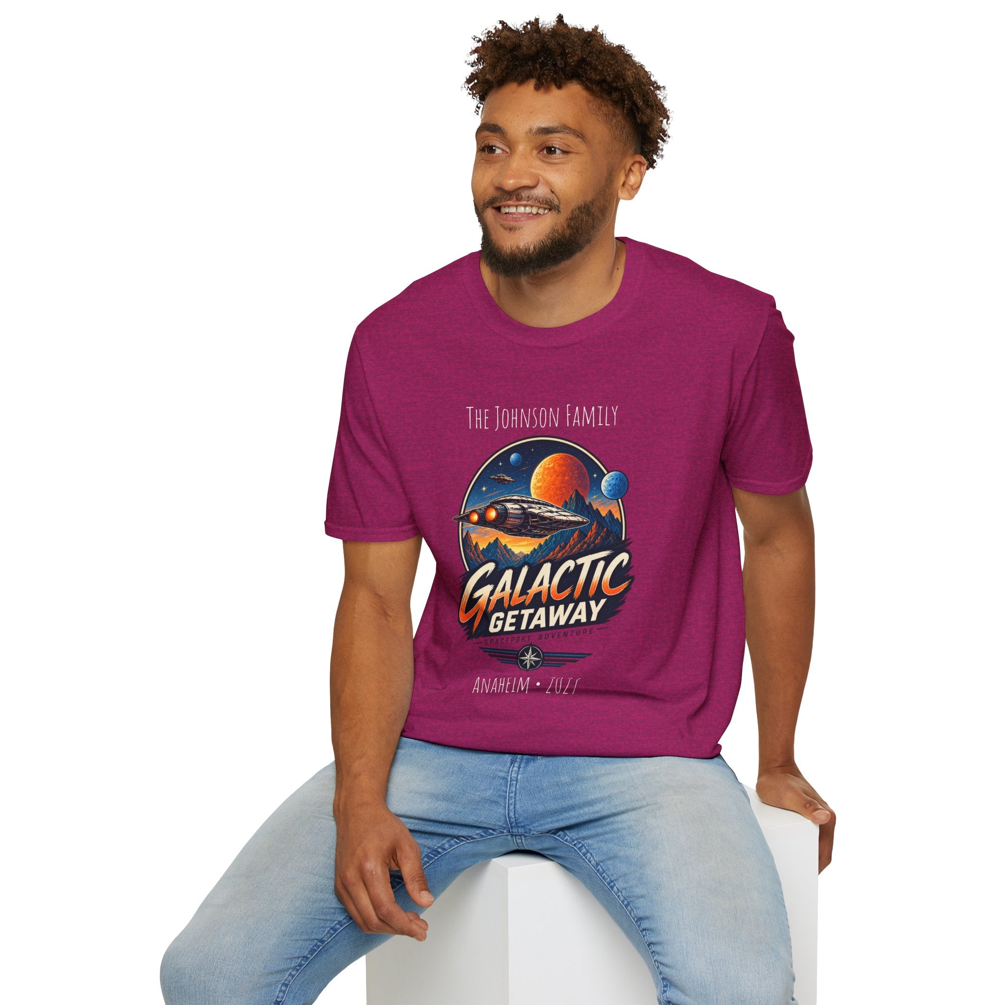 Galactic Getaway Space Adventure Park Tee