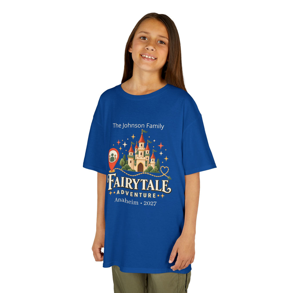Fairytale Adventure Kids Tee (coral)
