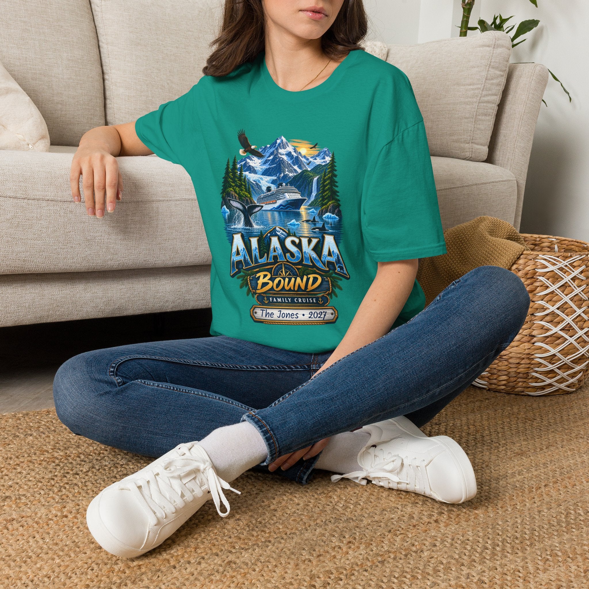 Custom Alaska Bound Cruise Tee