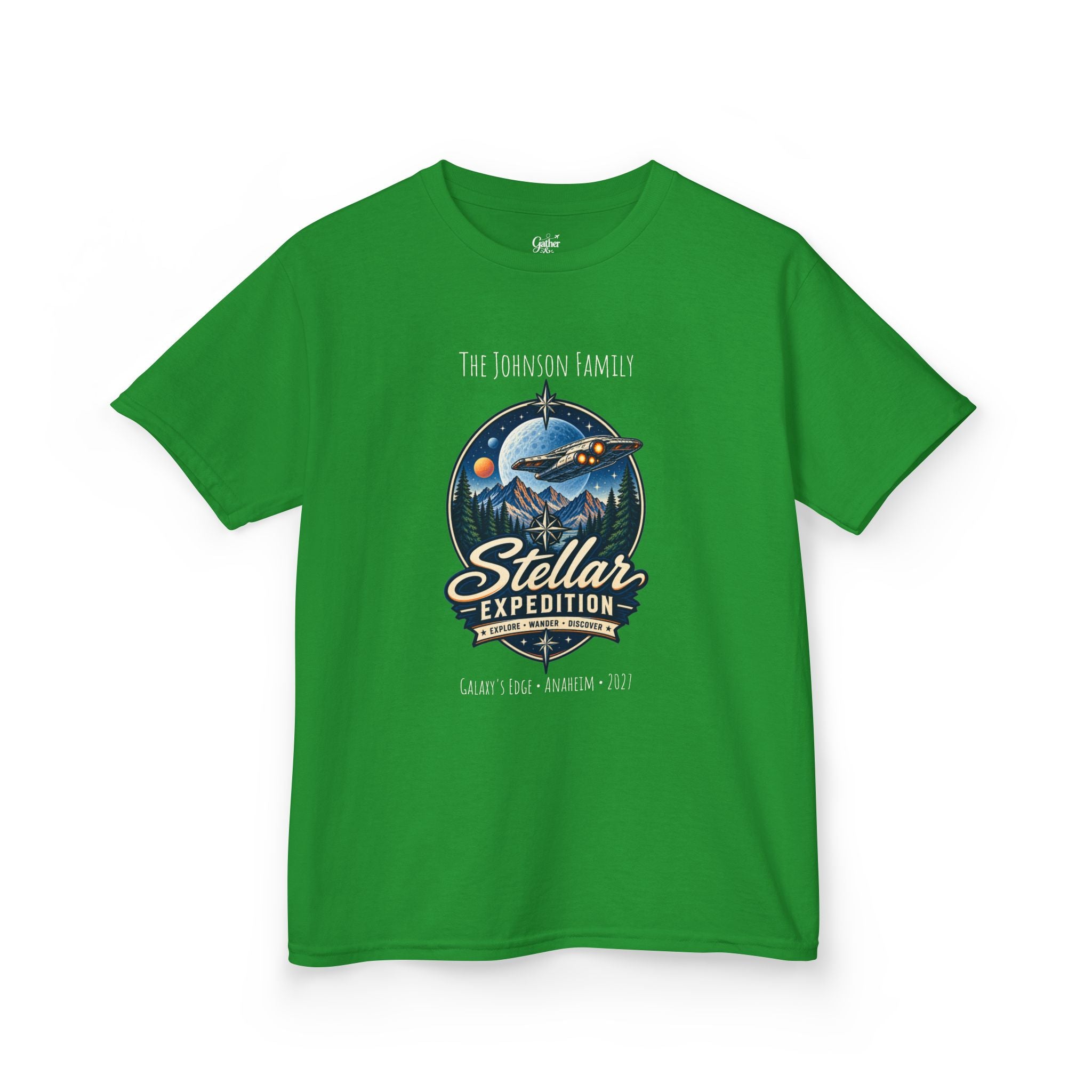 Stellar Expedition Space Adventure Park Kids Tee