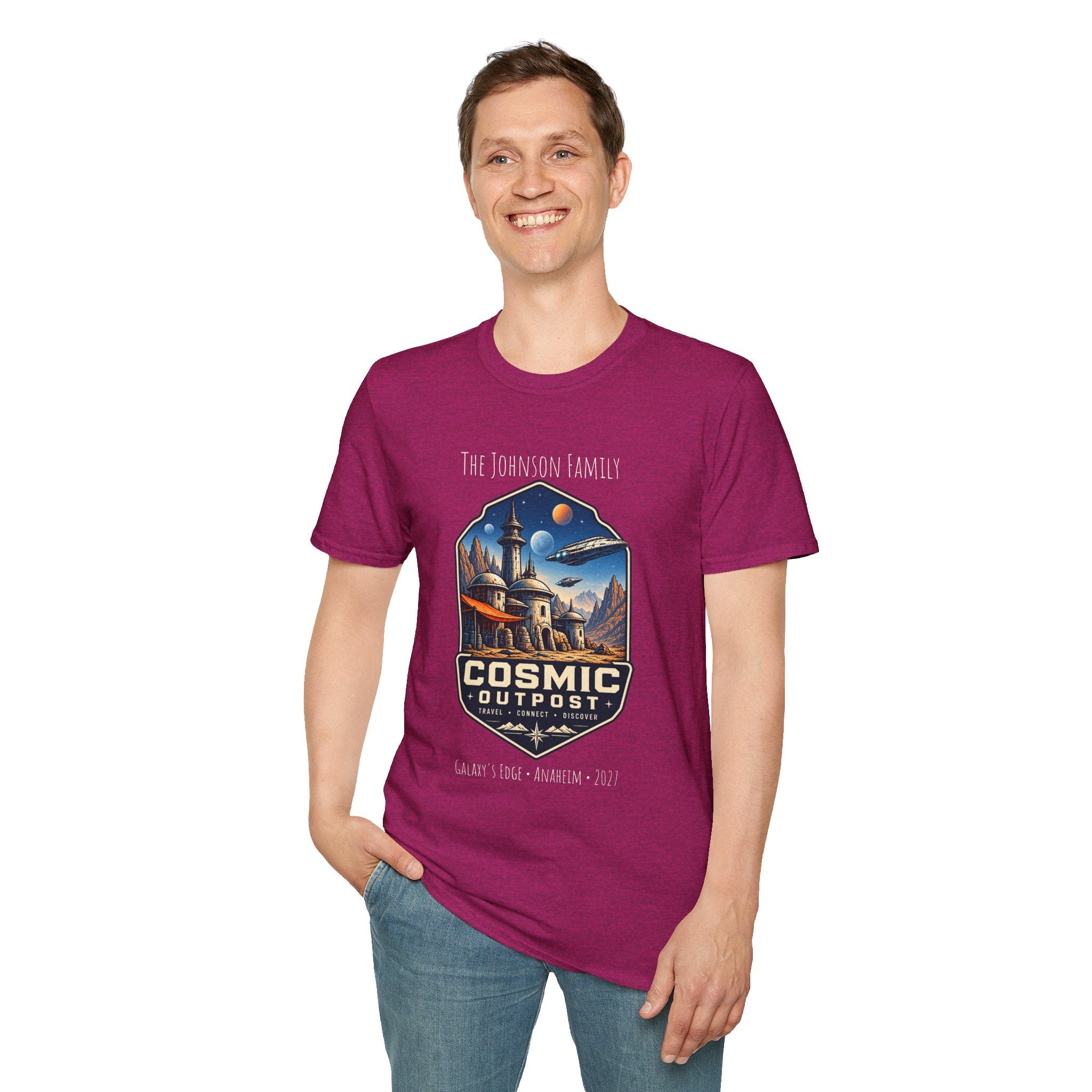 Cosmic Outpost Space Adventure Park Tee