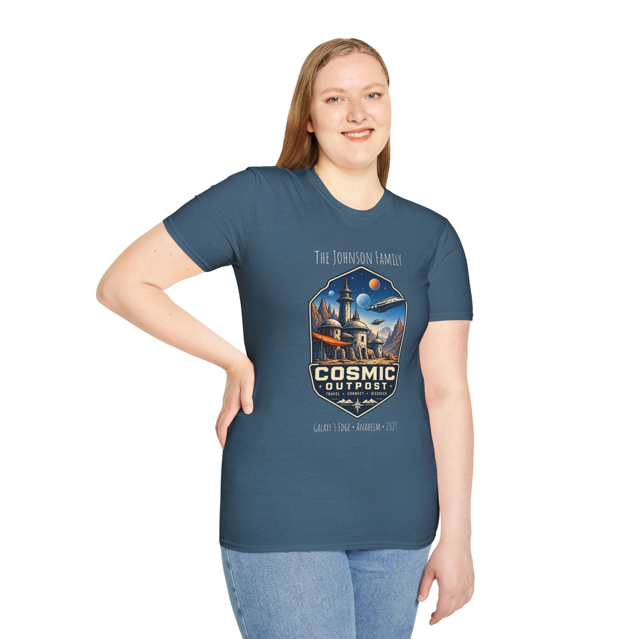 Cosmic Outpost Space Adventure Park Tee