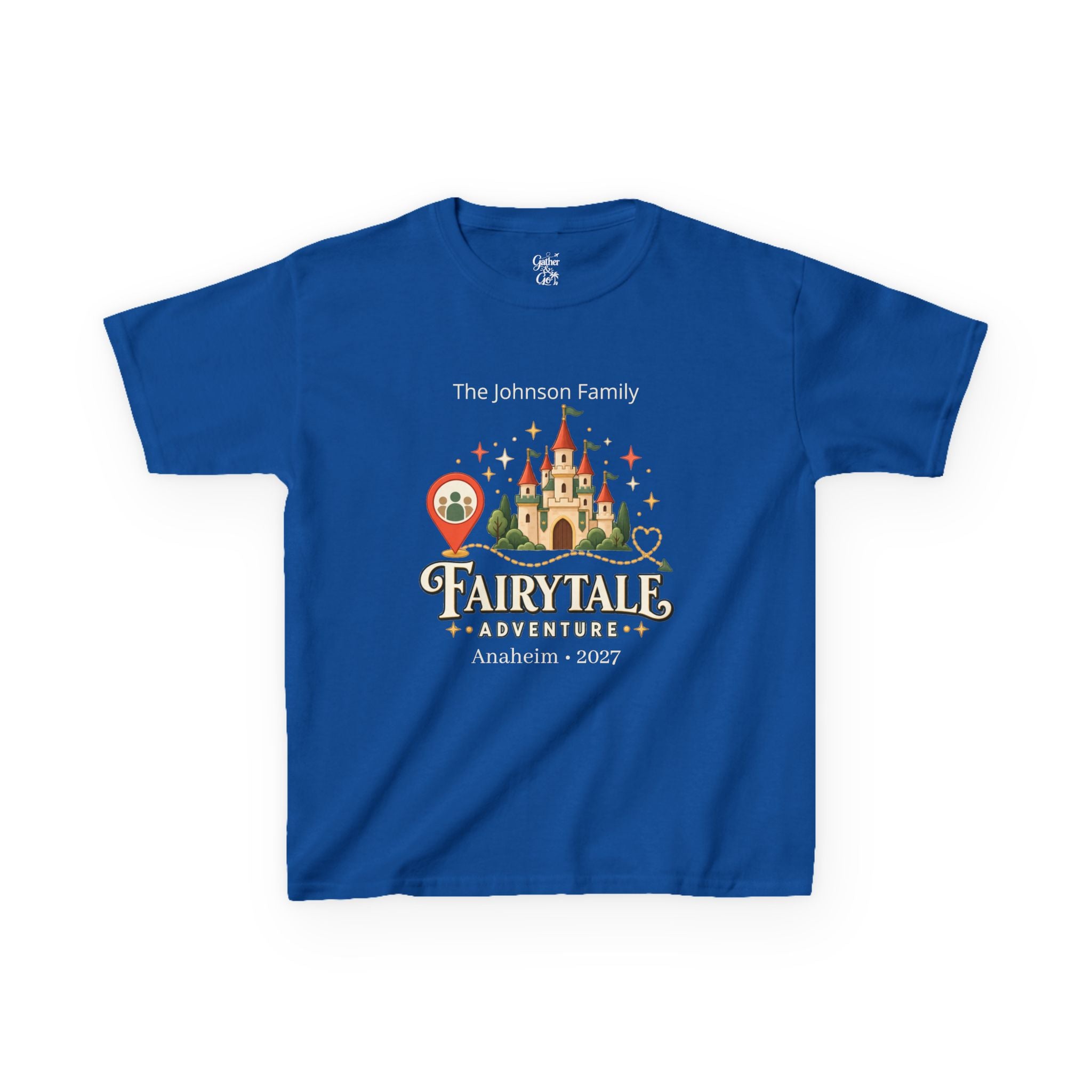 Fairytale Adventure Kids Tee (coral)