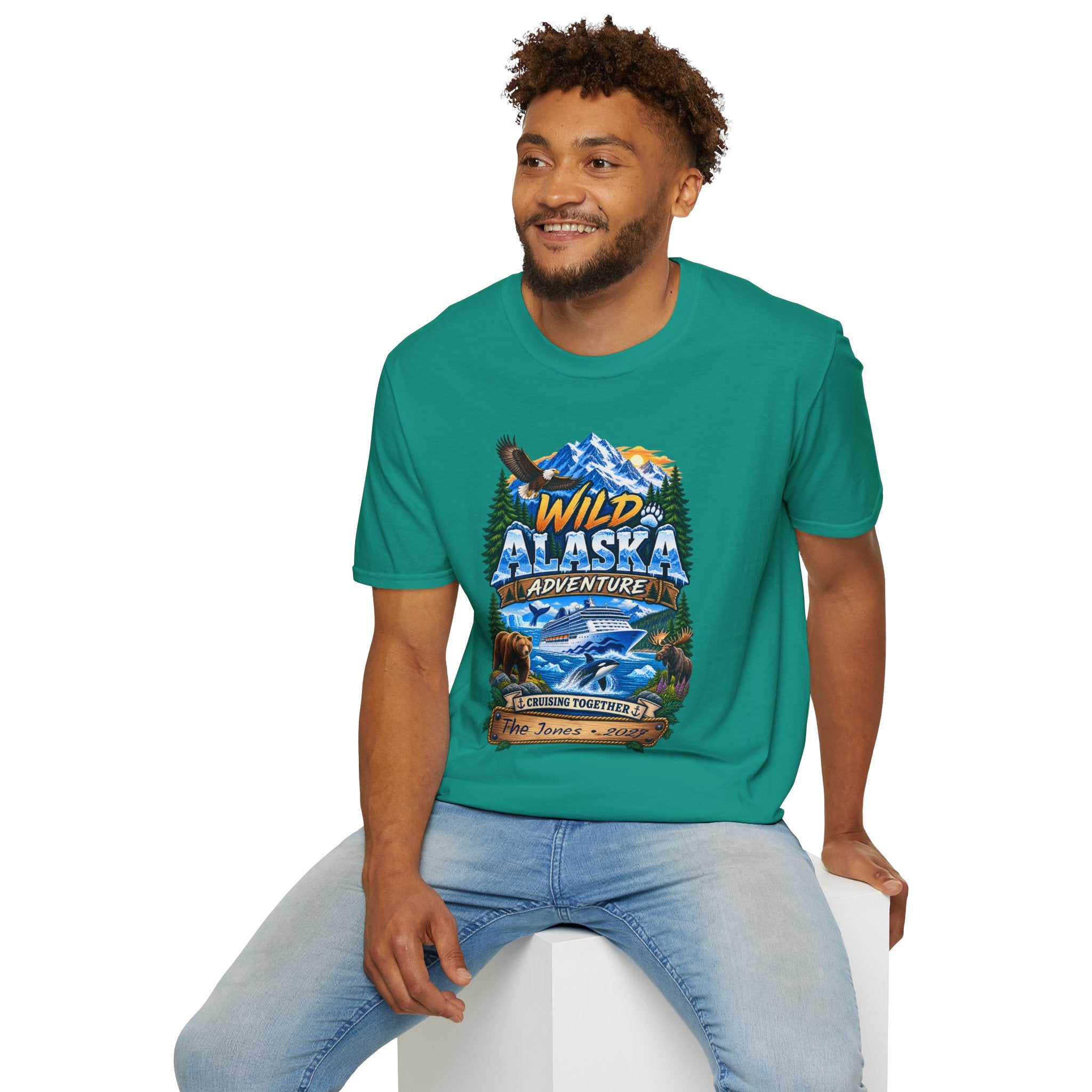 Custom Wild Alaska Cruise Tee