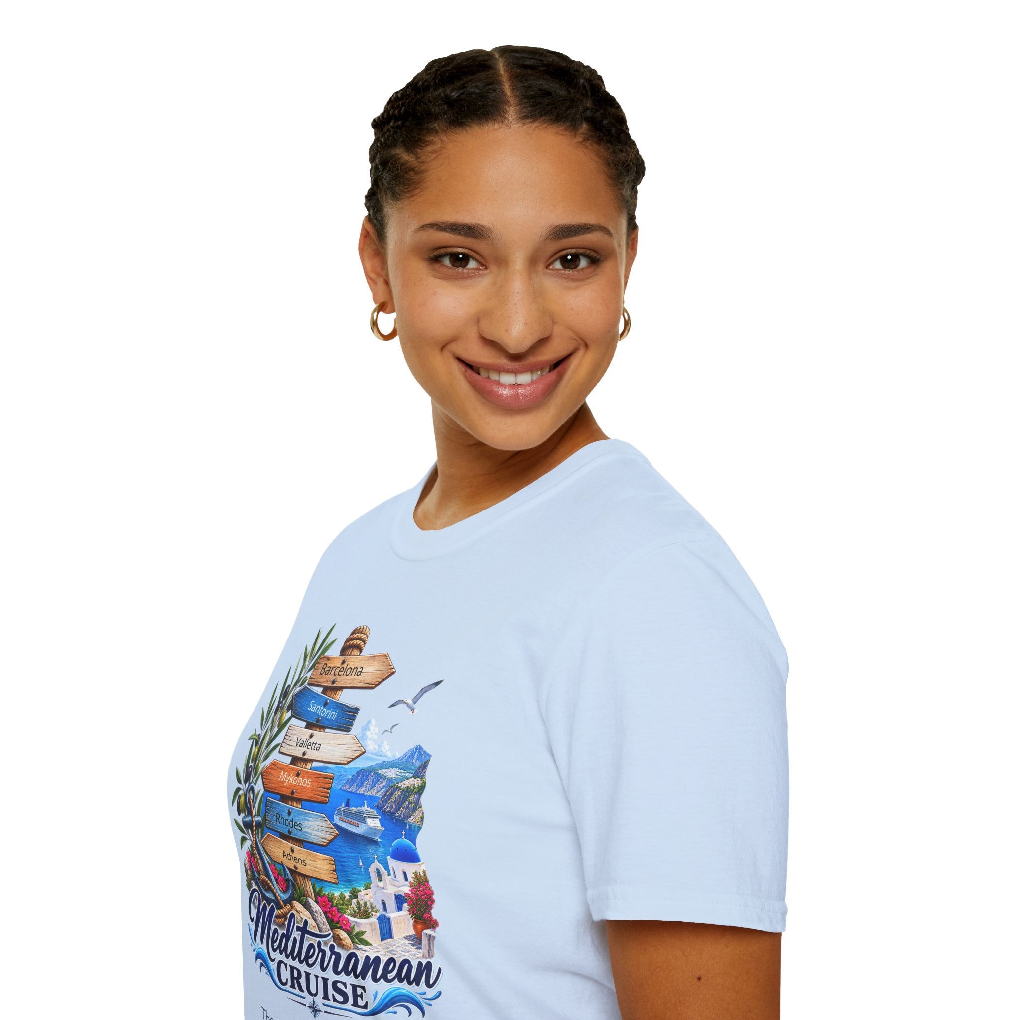 Mediterranean Cruise Ports of Call Tee