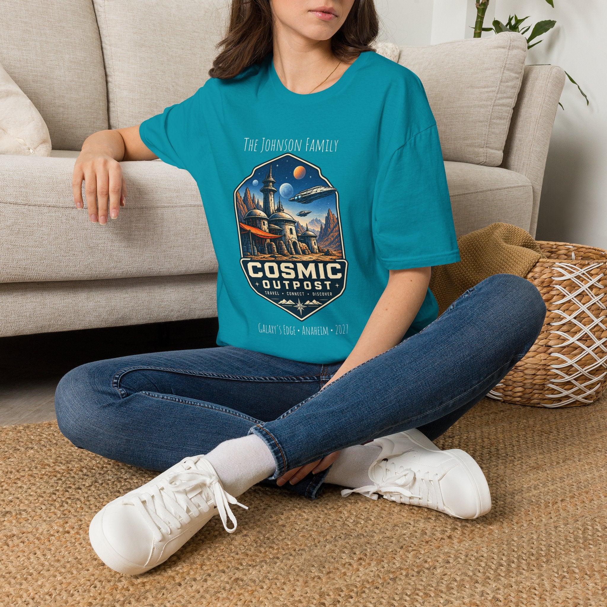 Cosmic Outpost Space Adventure Park Tee