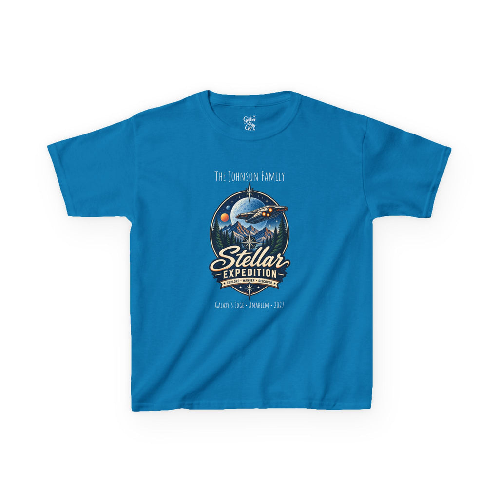 Stellar Expedition Space Adventure Park Kids Tee