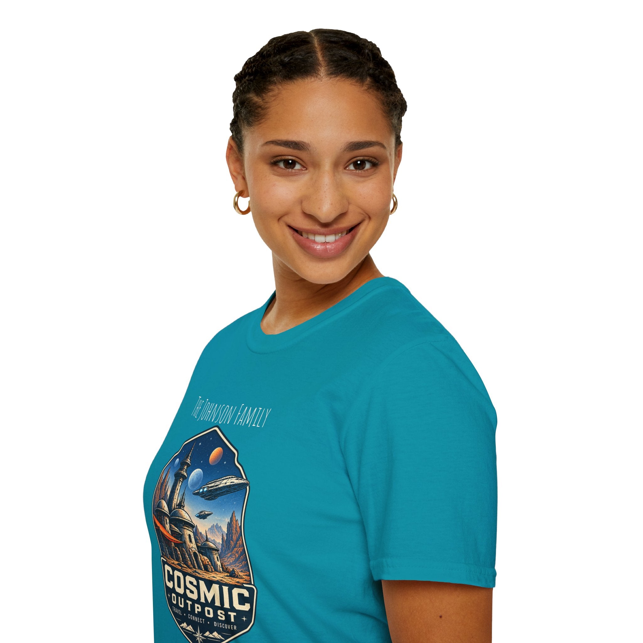 Cosmic Outpost Space Adventure Park Tee
