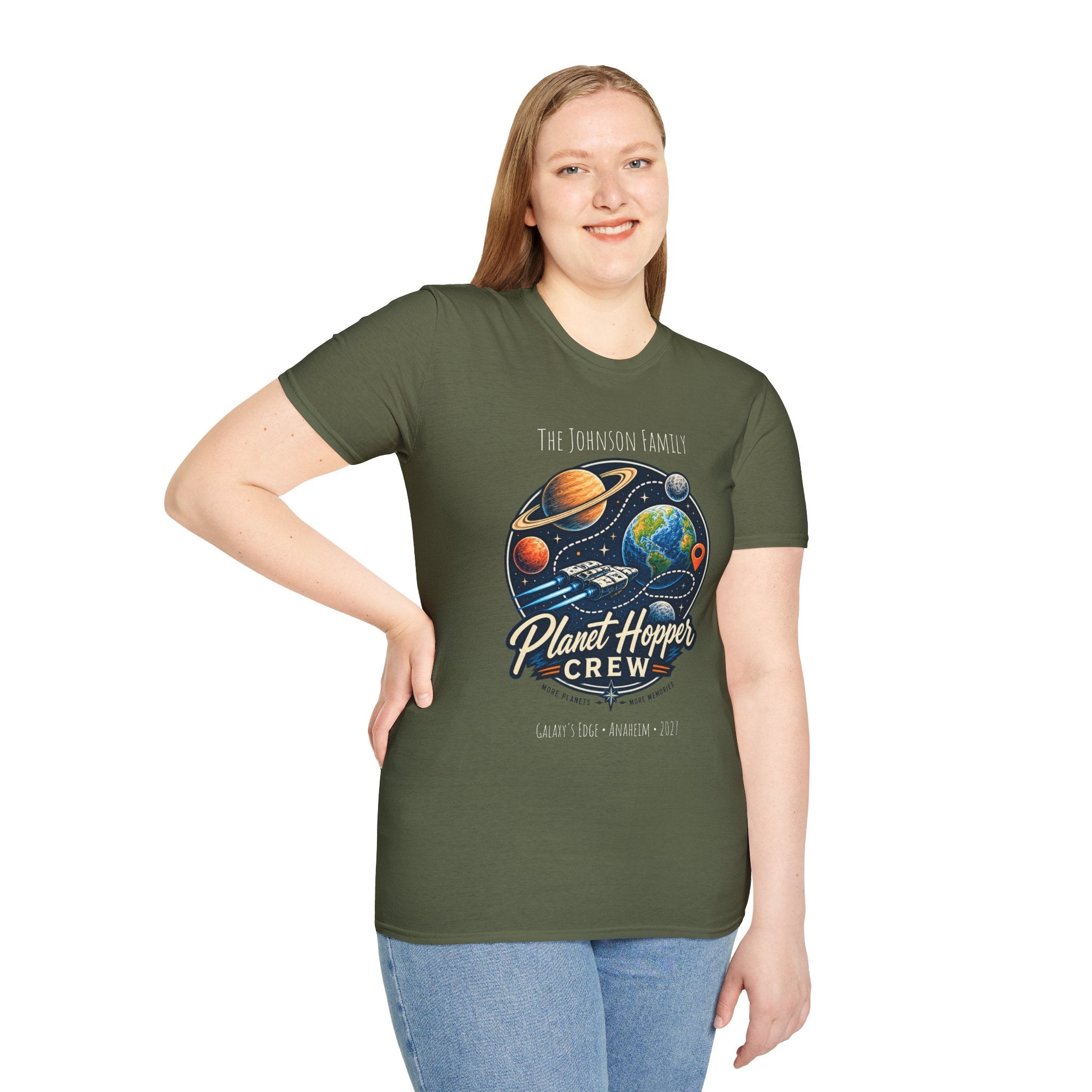 Planet Hopper Crew Space Adventure Park Tee