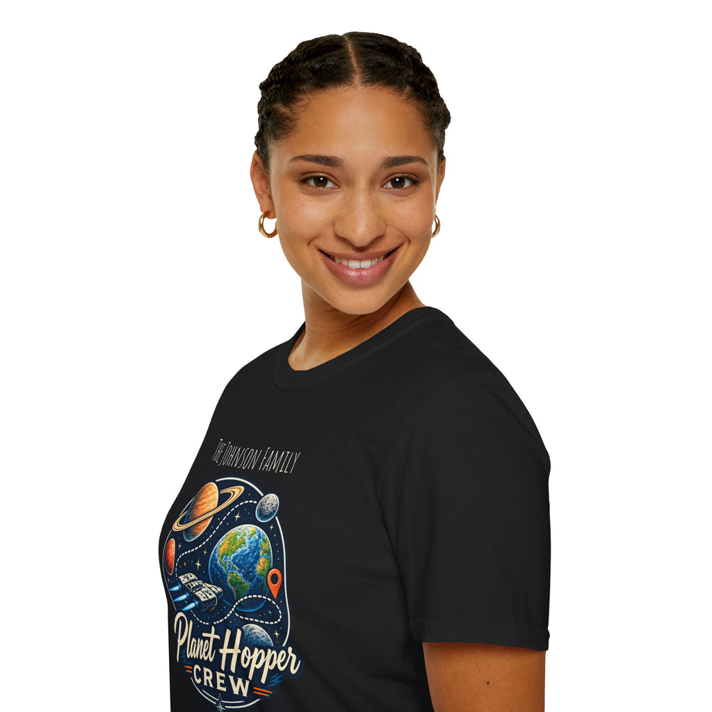 Planet Hopper Crew Space Adventure Park Tee