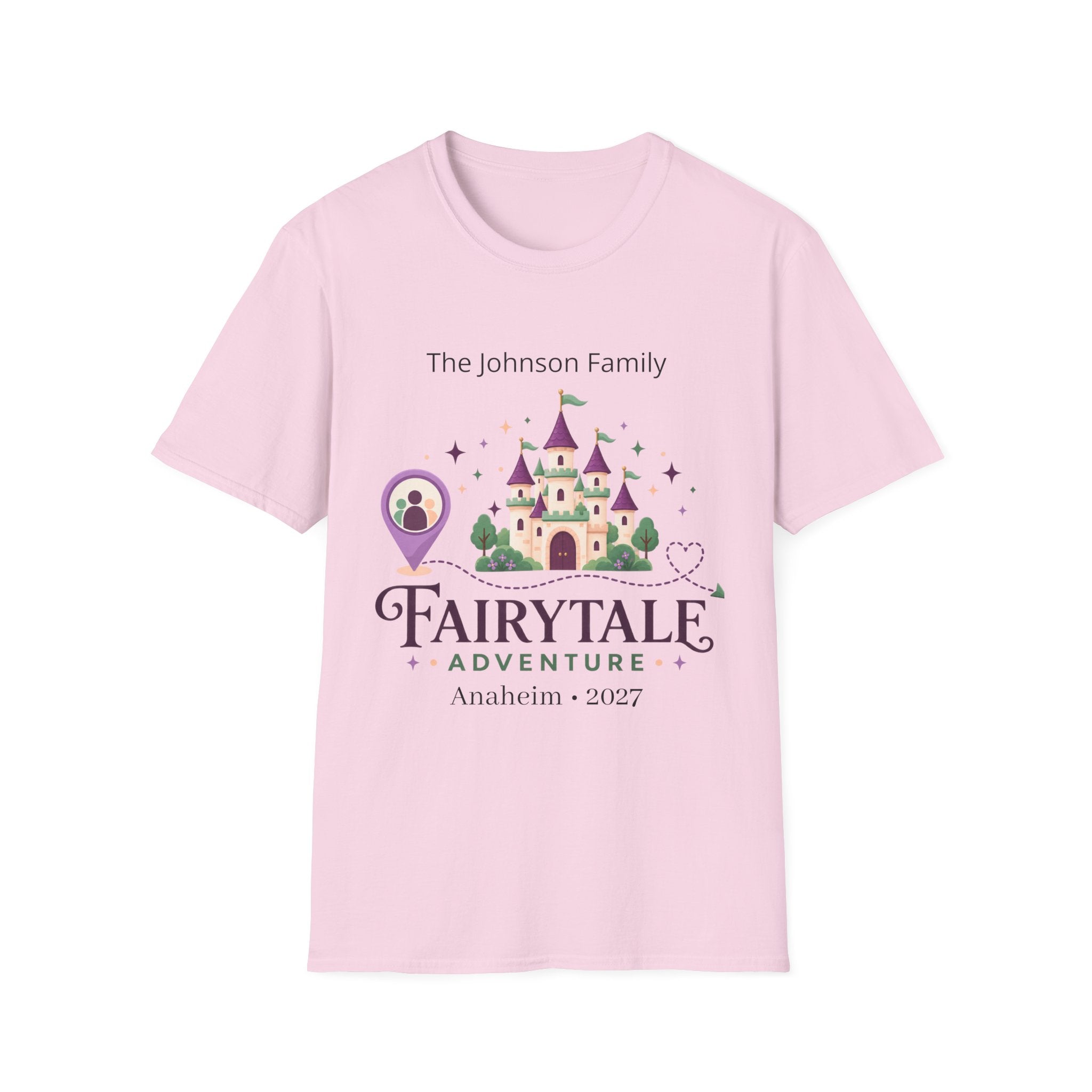 Custom Fairytale Adventure Tee (Purple)