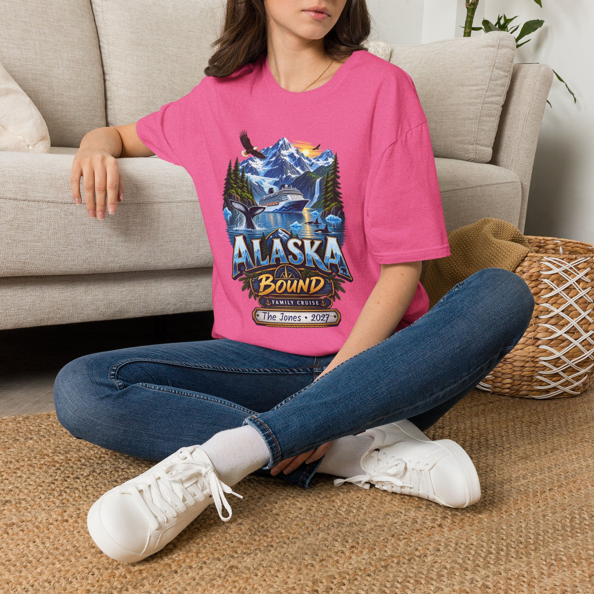 Custom Alaska Bound Cruise Tee