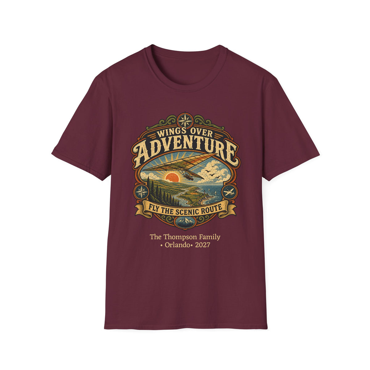 Wings Over Adventure - Unisex Tee