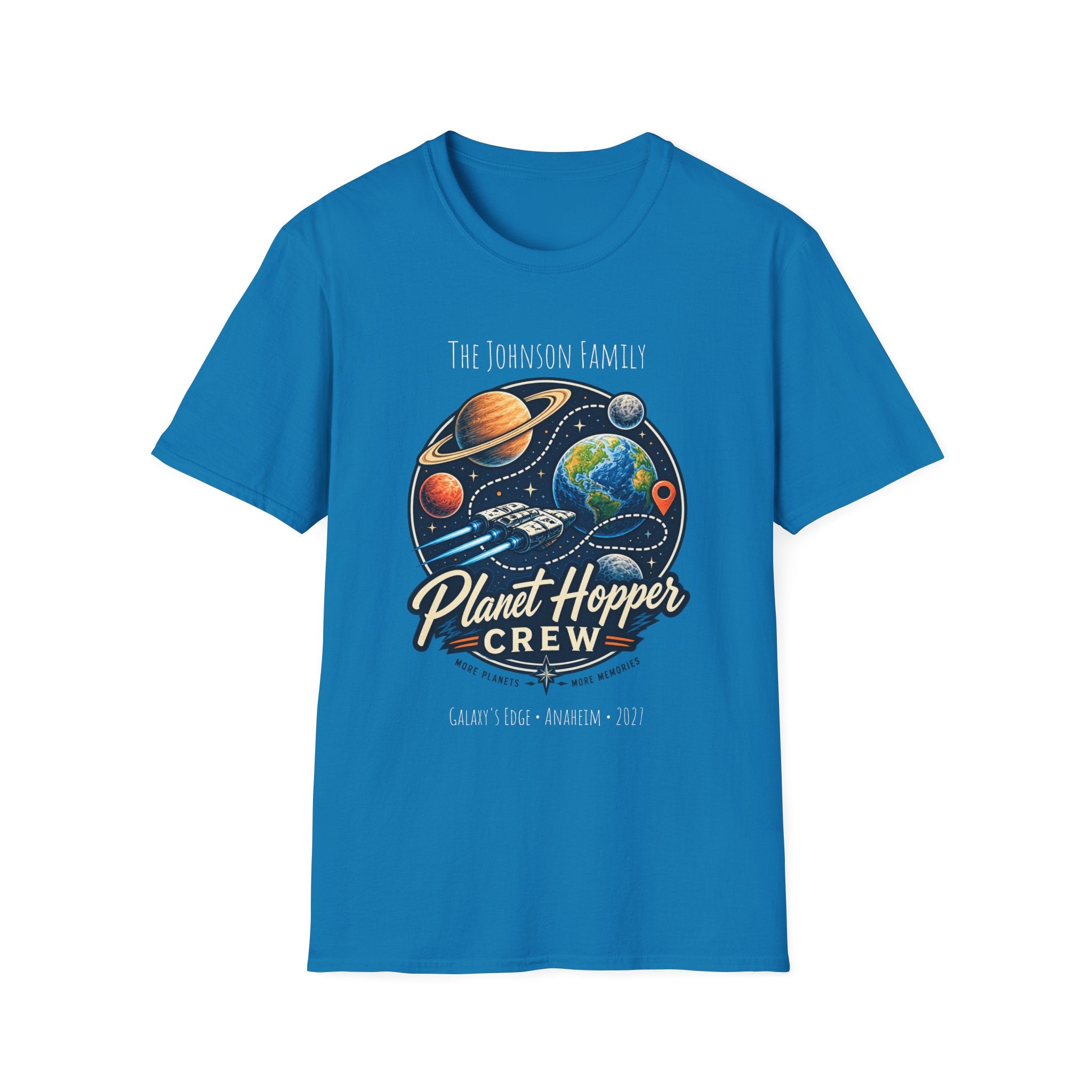 Planet Hopper Crew Space Adventure Park Tee