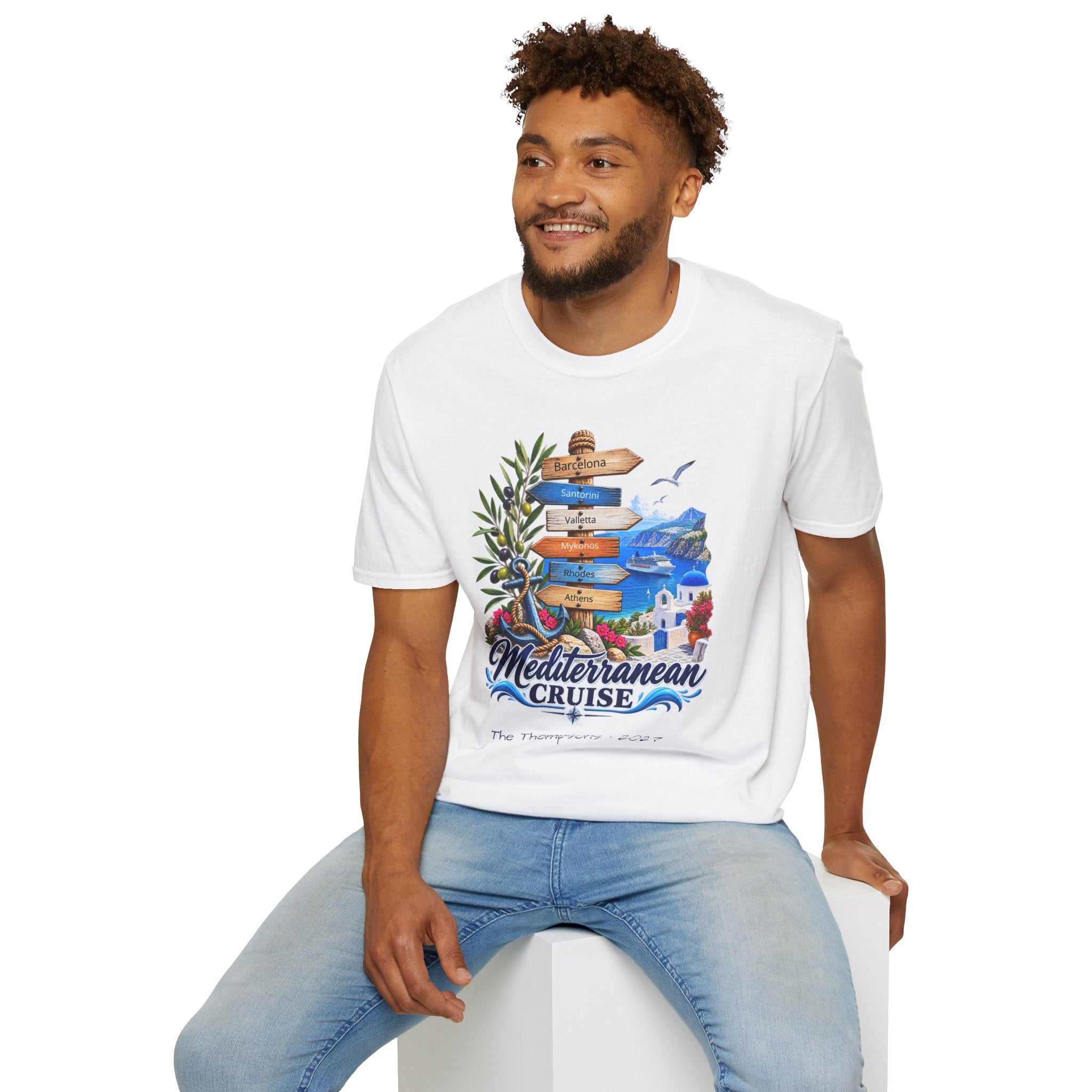 Mediterranean Cruise Ports of Call Tee