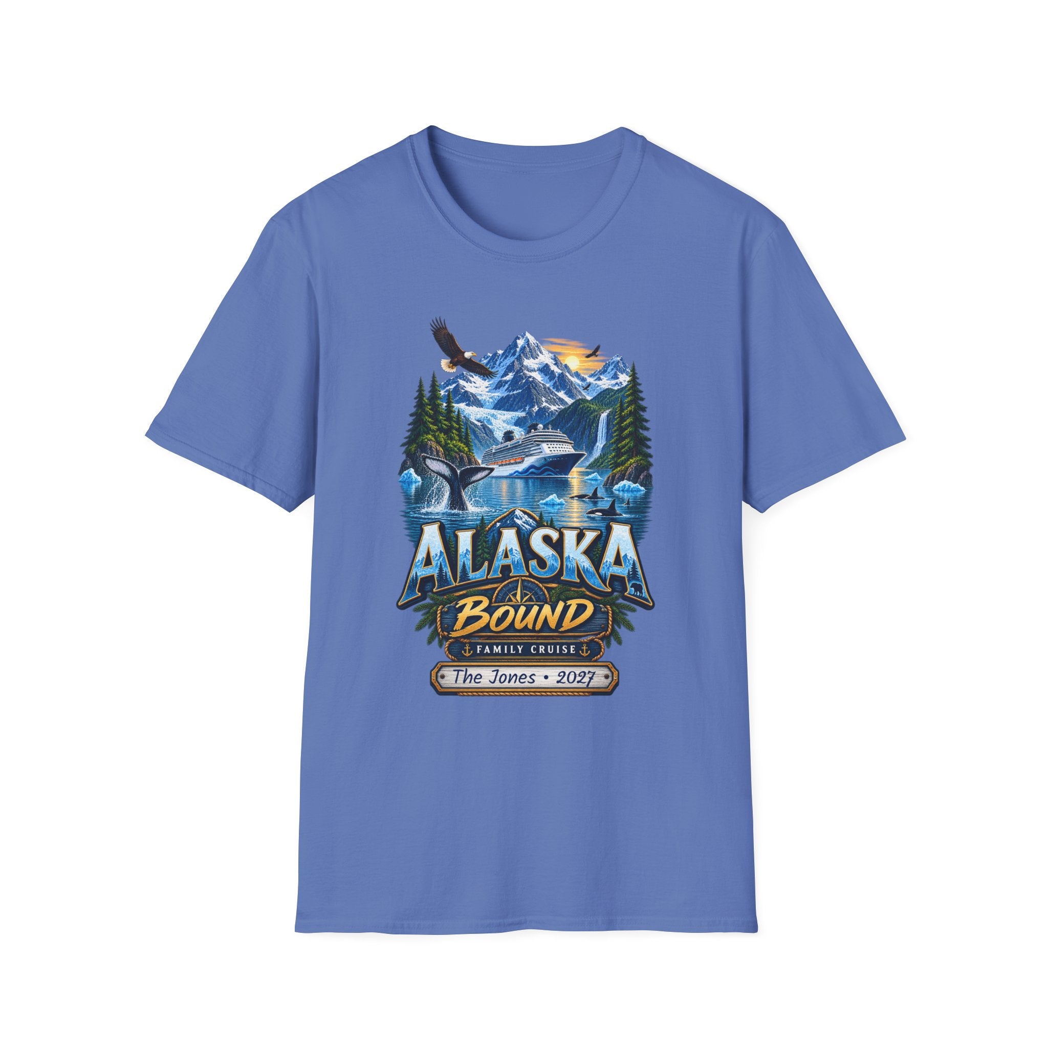 Custom Alaska Bound Cruise Tee