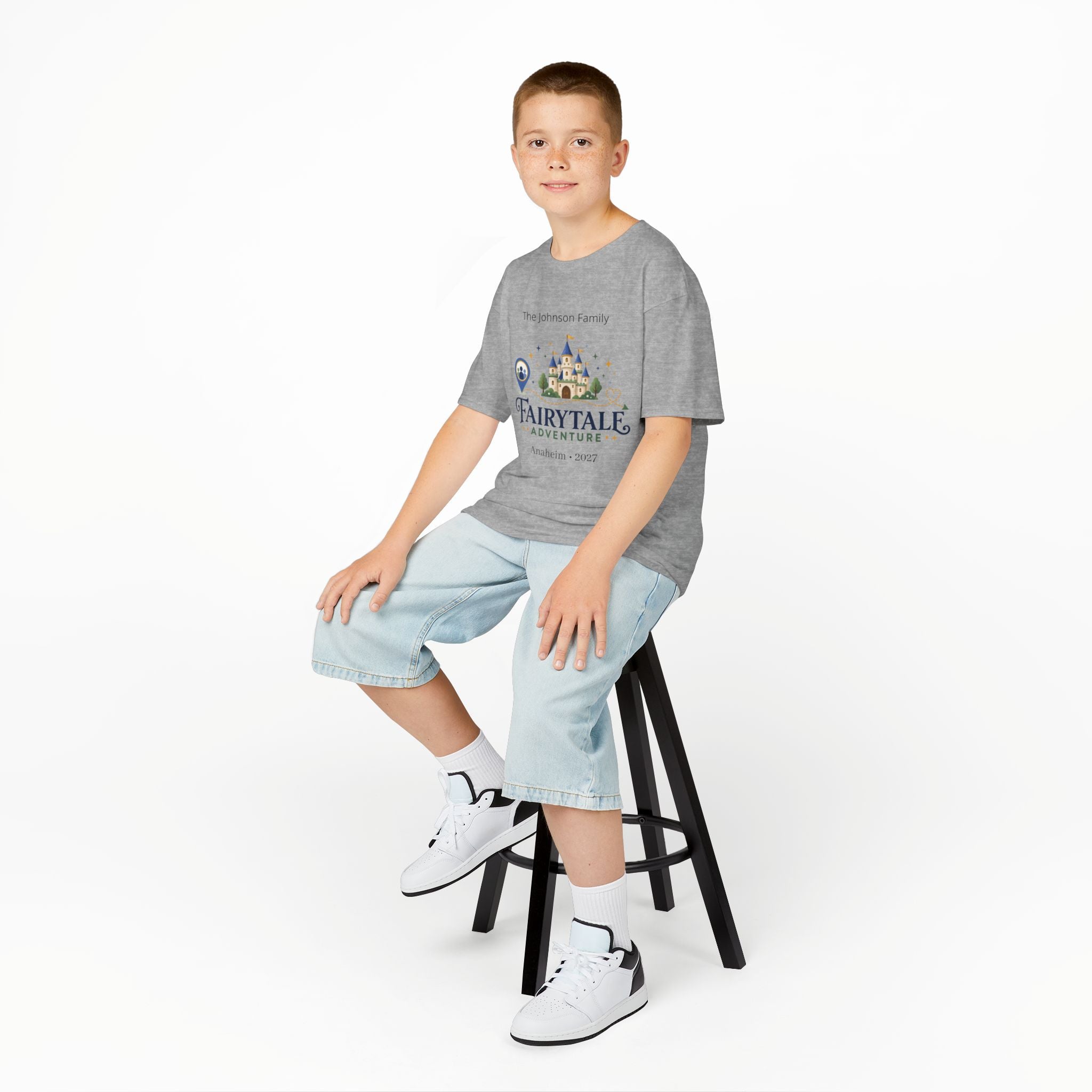 Fairytale Adventure Kids Tee (blue)