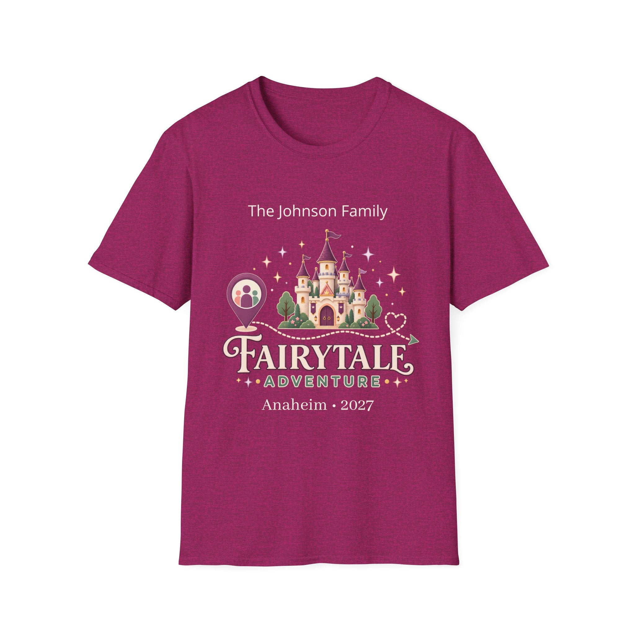 Custom Fairytale Adventure Tee (purple)
