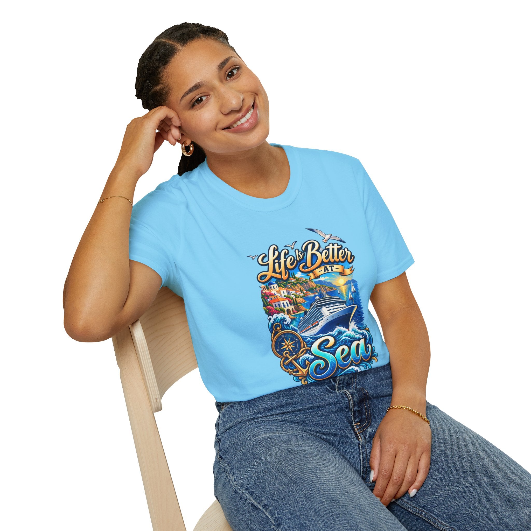 Mediterranean Cruise Life is Better at Sea Tee