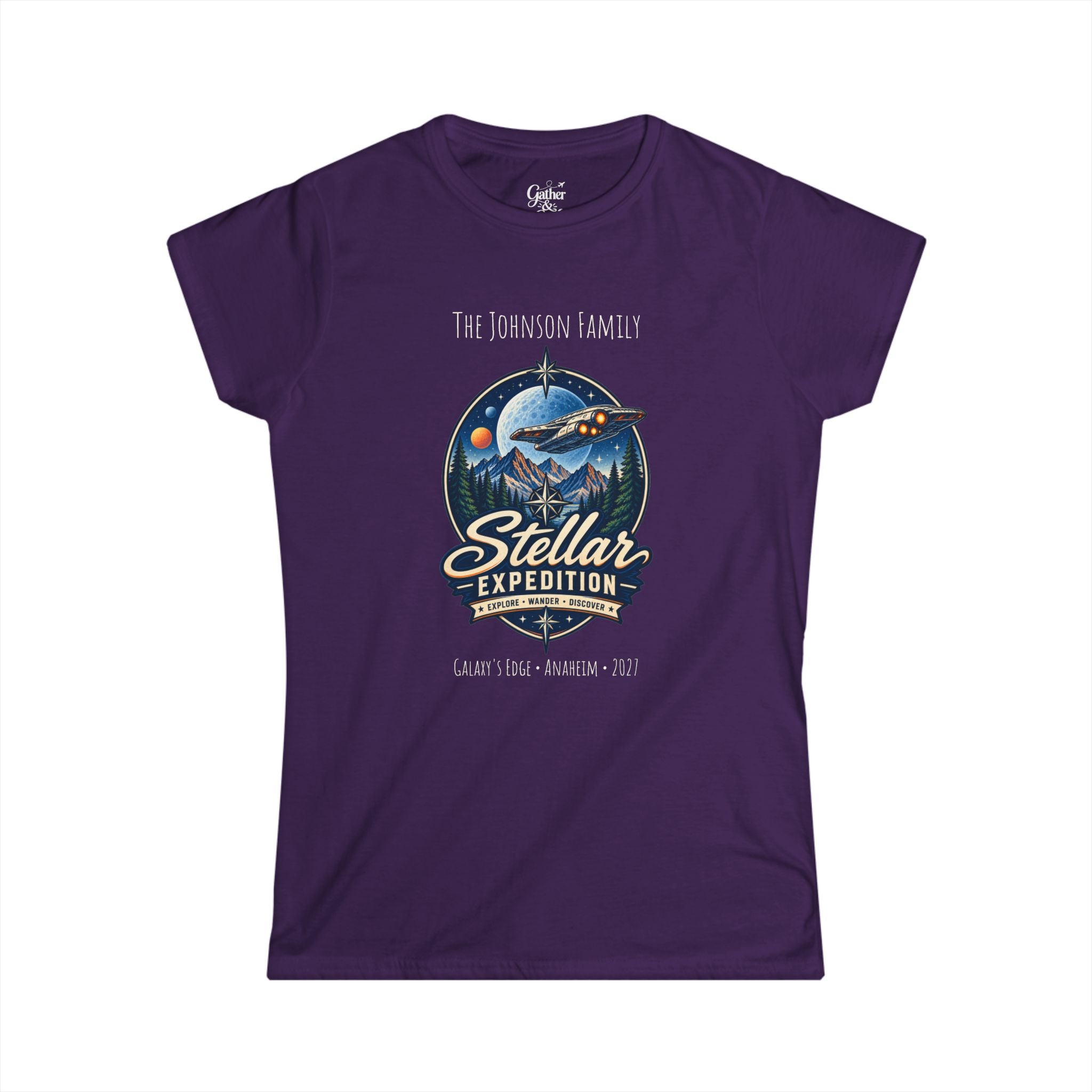 Stellar Expedition Space Adventure Park Ladies Tee