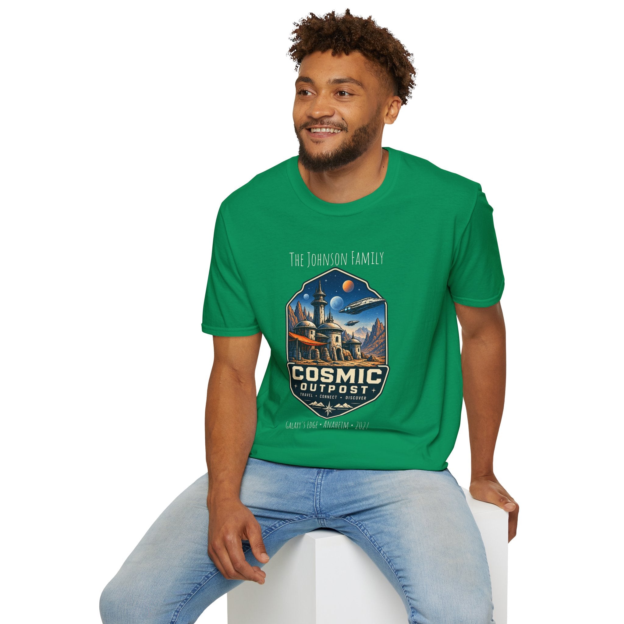 Cosmic Outpost Space Adventure Park Tee