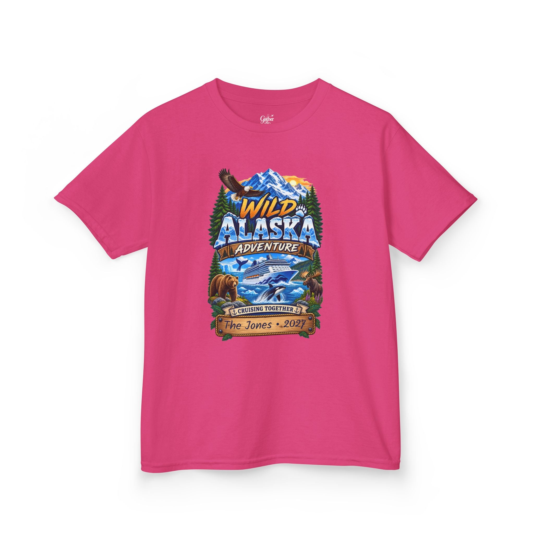 Wild Alaska Kids Cruise Tee