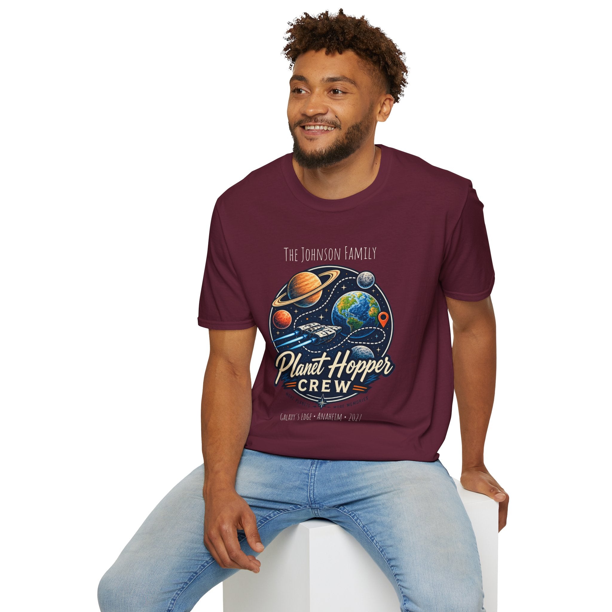 Planet Hopper Crew Space Adventure Park Tee