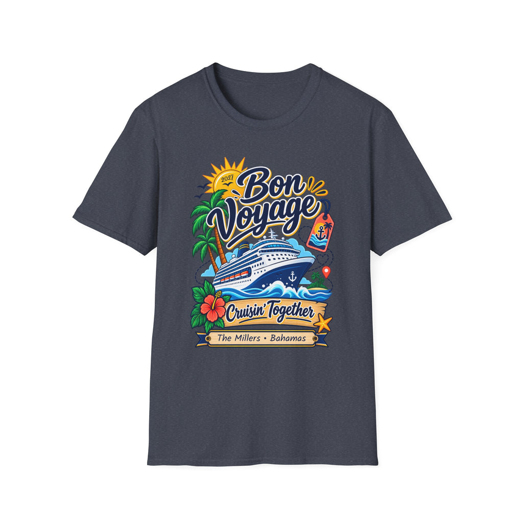 Custom Bon Voyage Cruise Tee