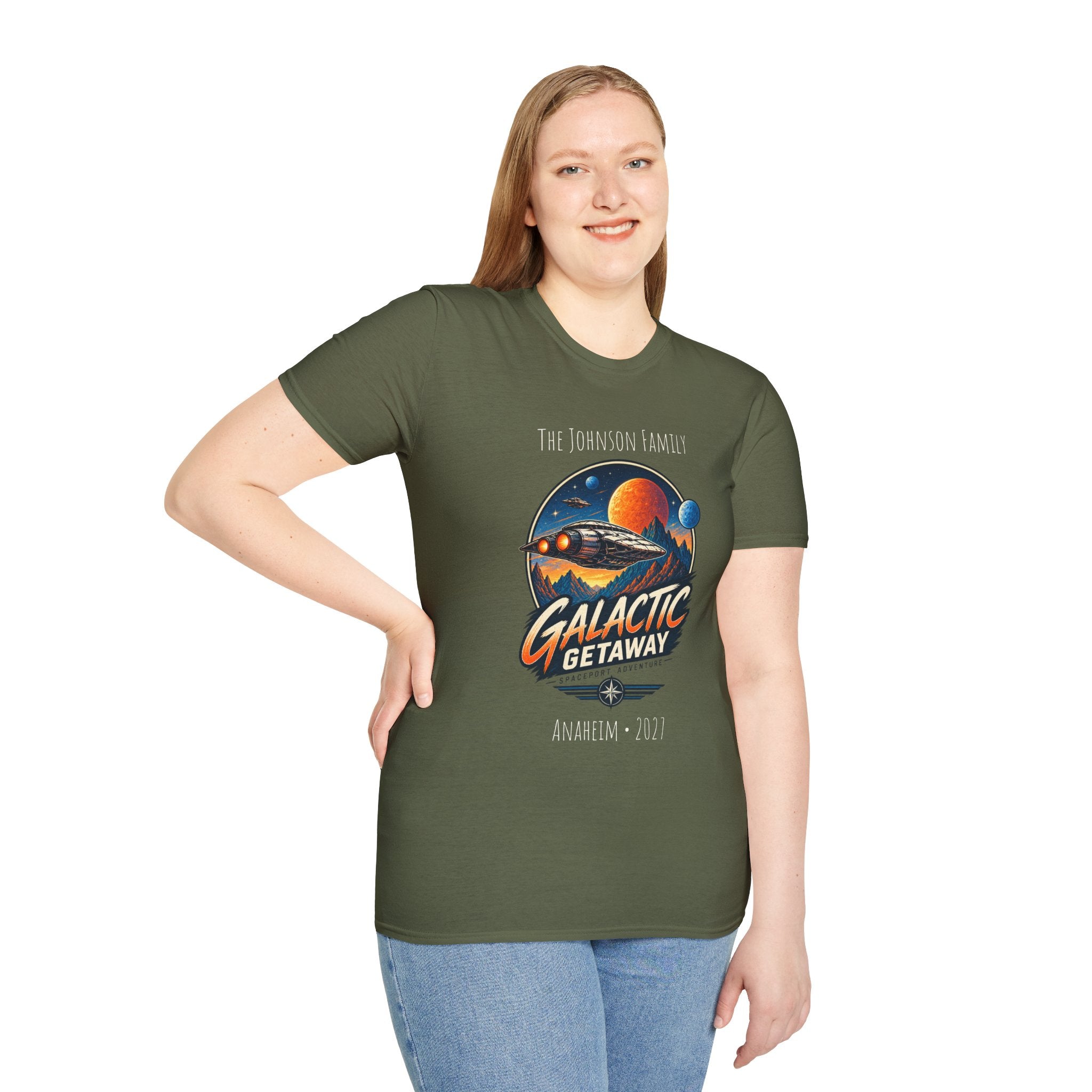 Galactic Getaway Space Adventure Park Tee