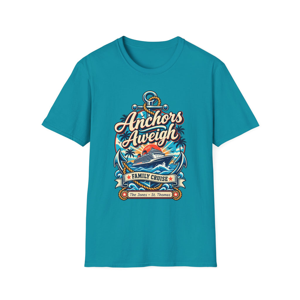 Custom Anchors Aweigh Cruise Tee