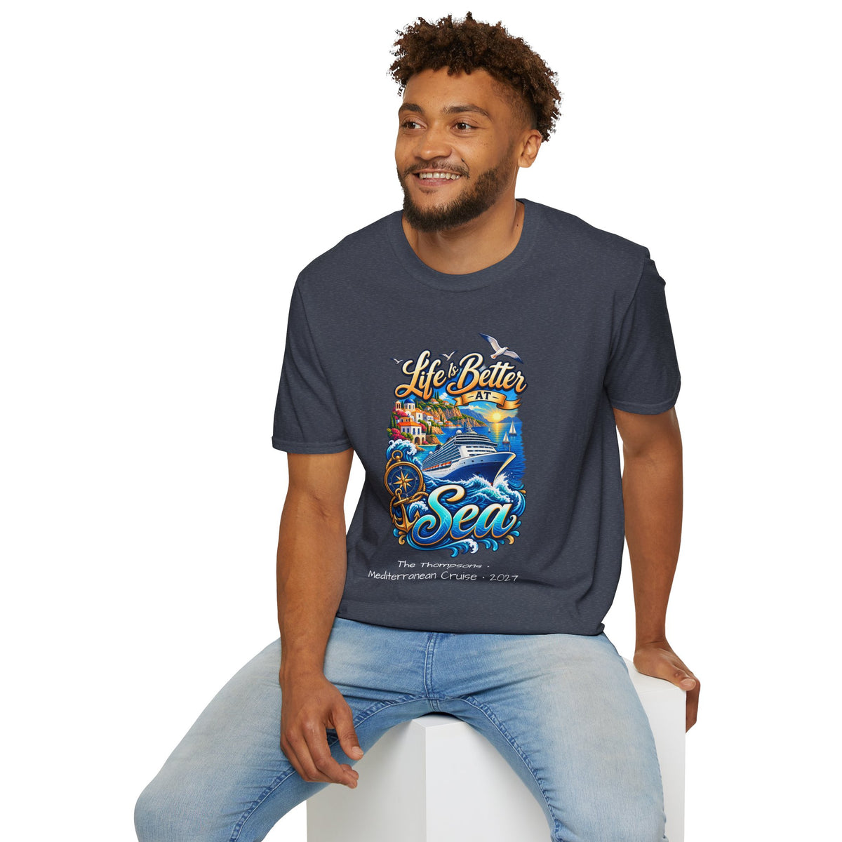 Life is Better at Sea - Unisex Tee