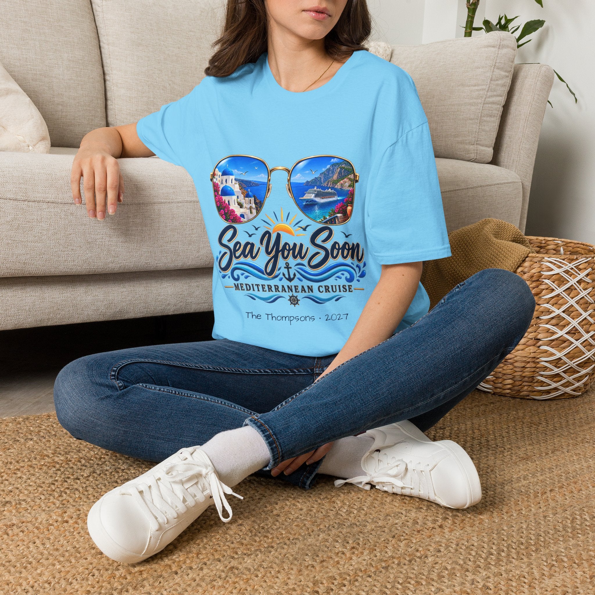 Mediterranean Cruise Sea You Soon Tee