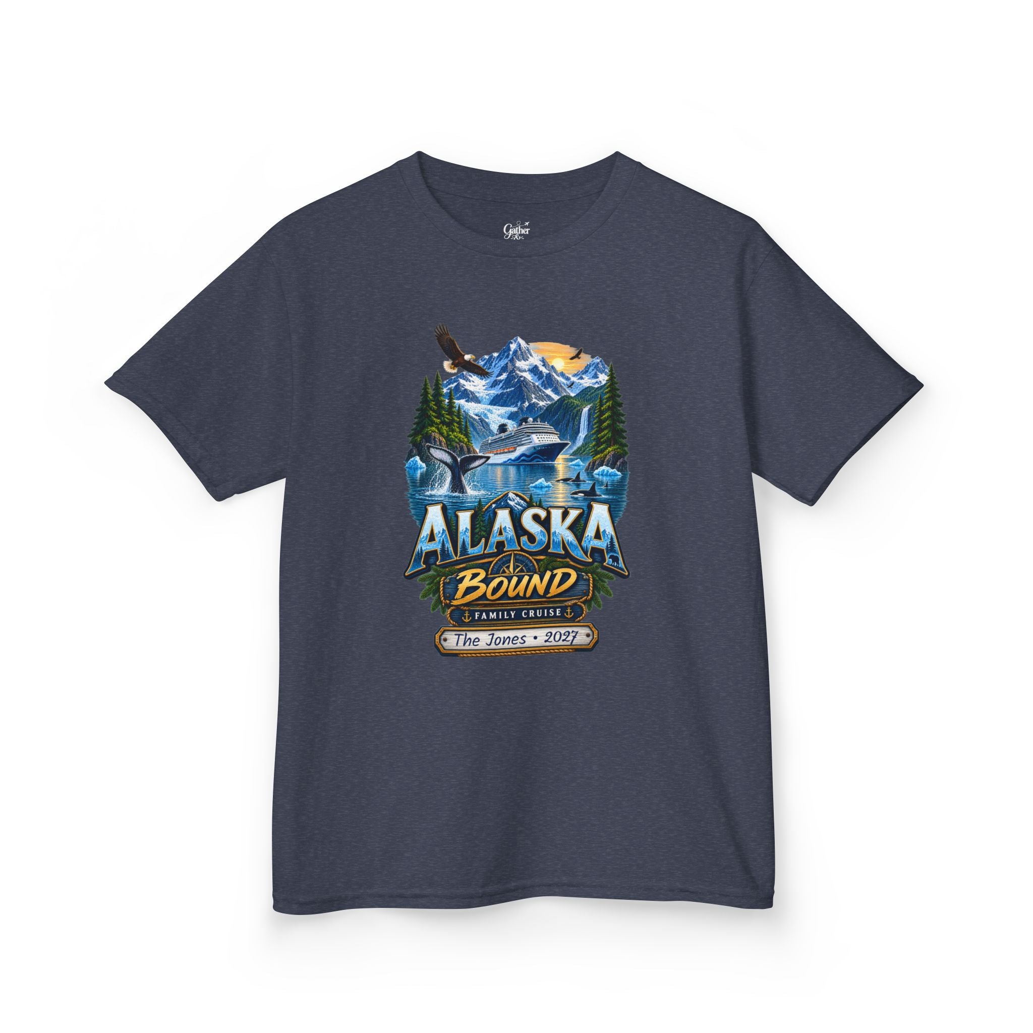 Alaska Bound Cruise Kids Tee