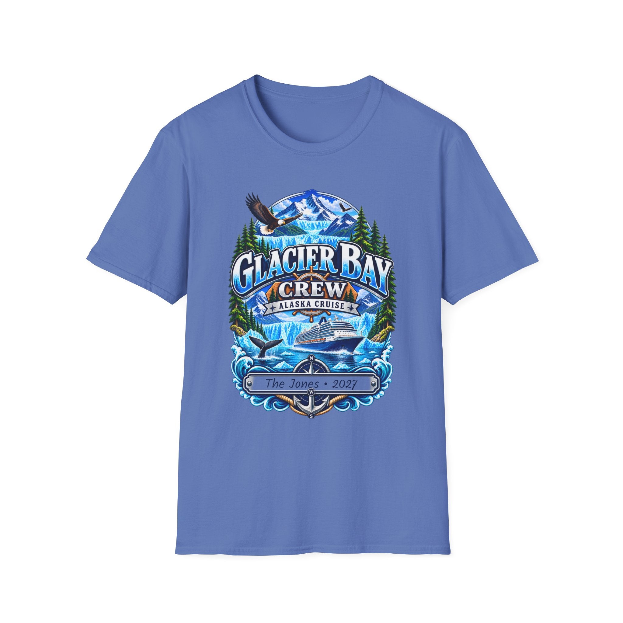 Custom Glacier Bay Alaska Cruise Tee